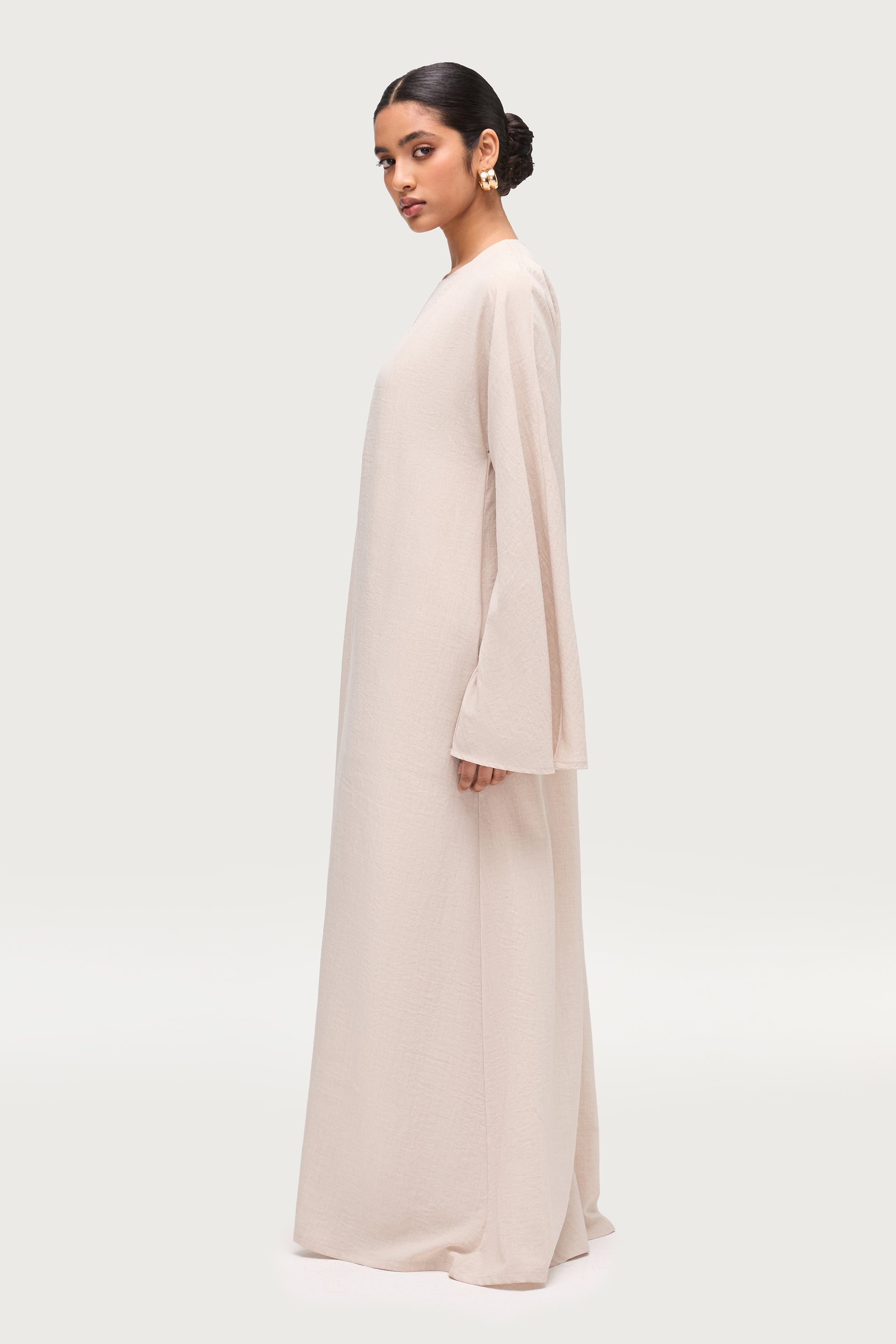 Sana Maxi Cardigan - Oatmeal Dresses Veiled