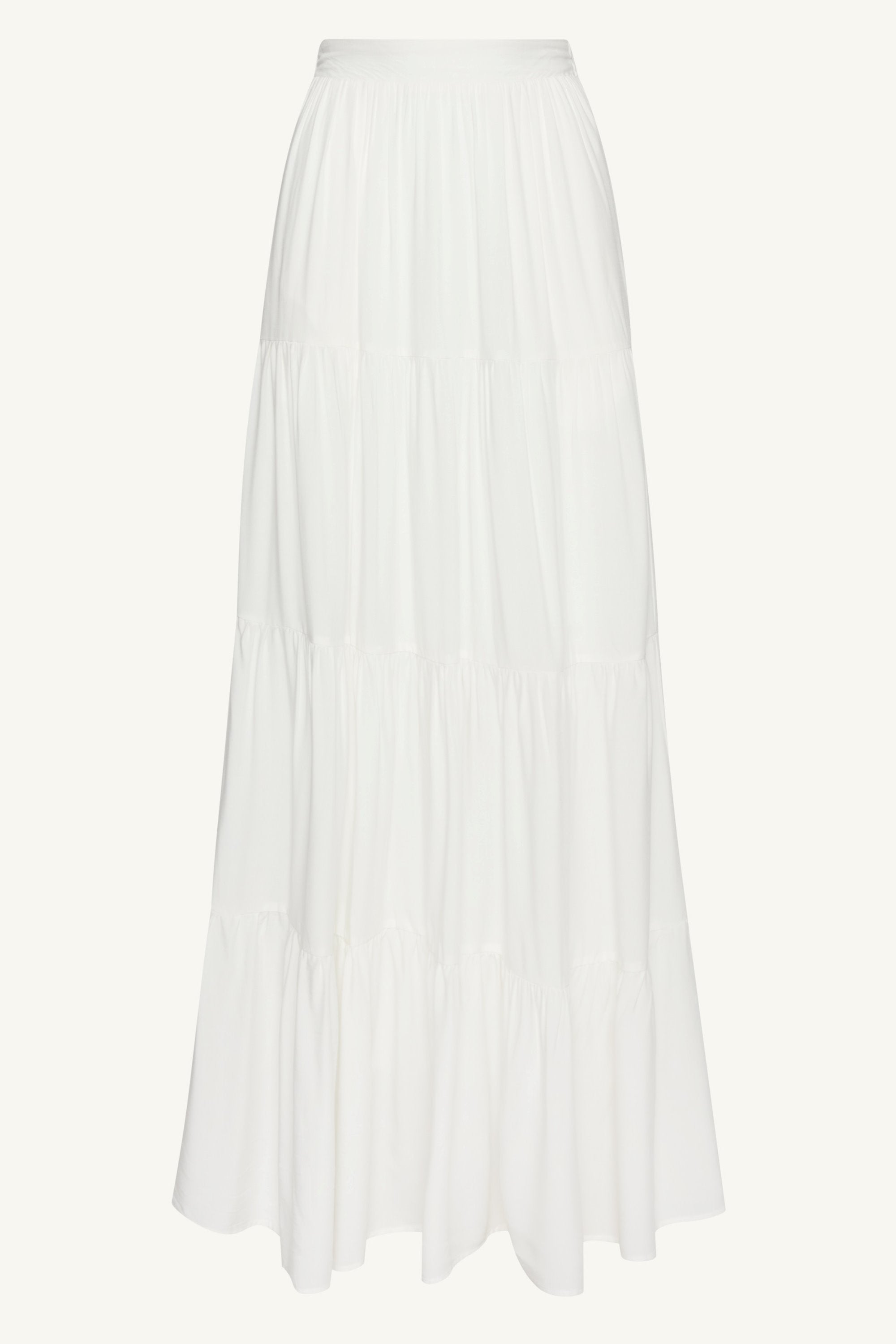 Sana Maxi Skirt - White Clothing epschoolboard 