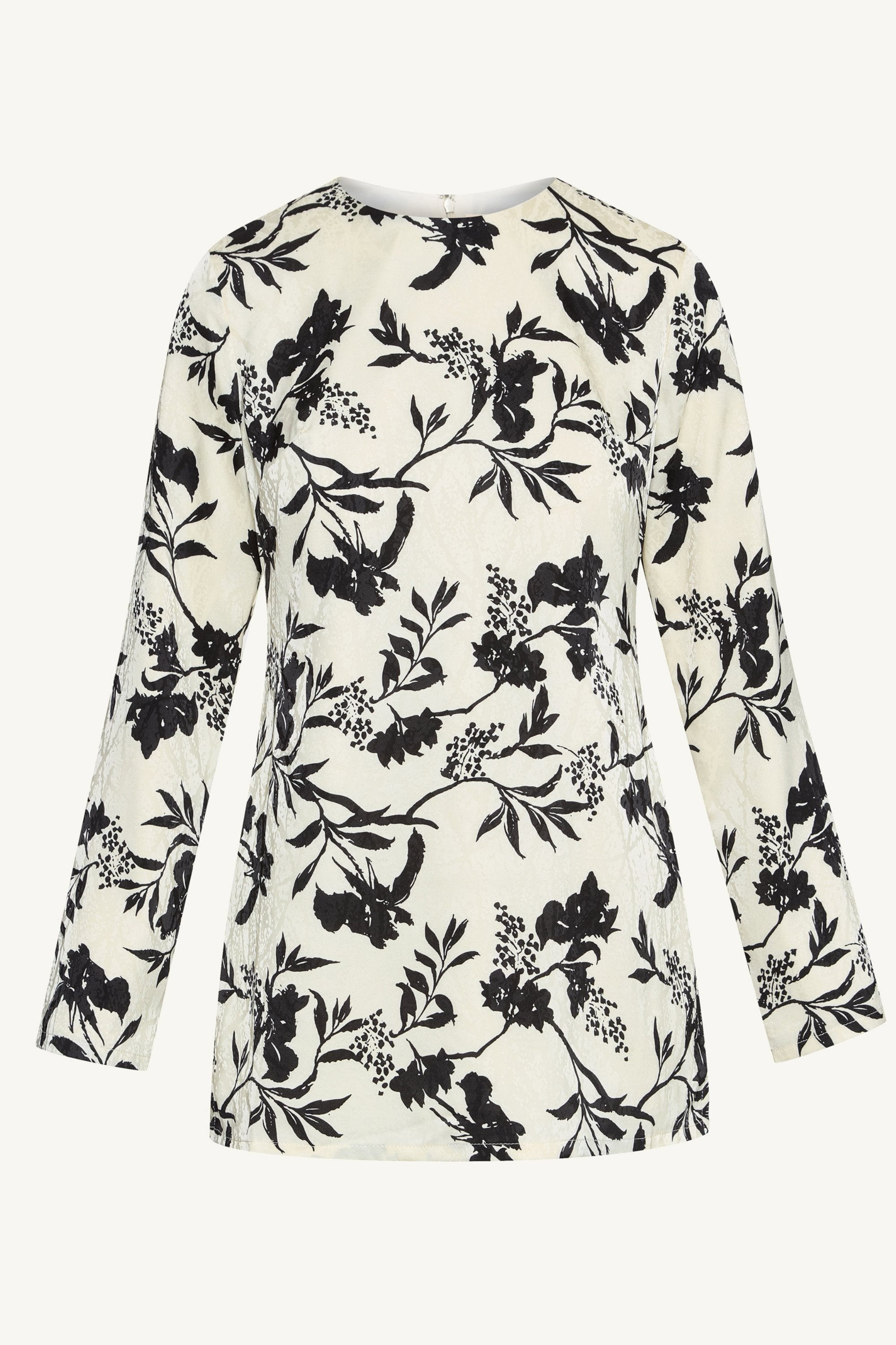 Sana Side Slit Relaxed Top - Floral Print Dresses Veiled