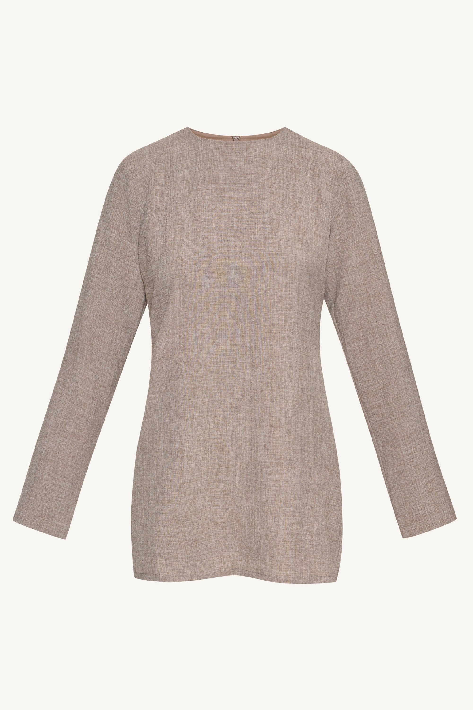 Sana Side Slit Relaxed Top - Truffle Dresses Veiled