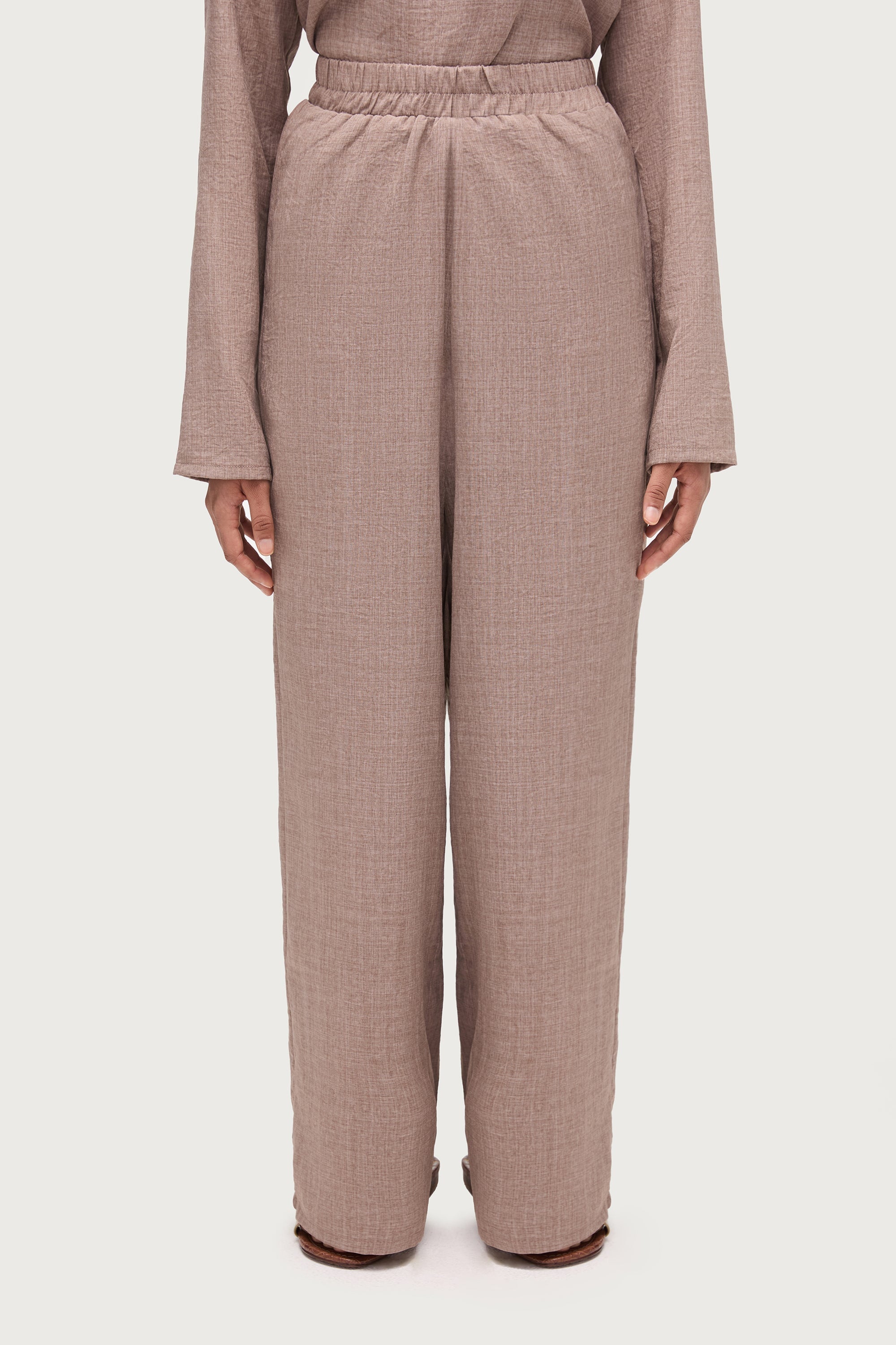 Sana Wide Leg Pants - Truffle Dresses Veiled