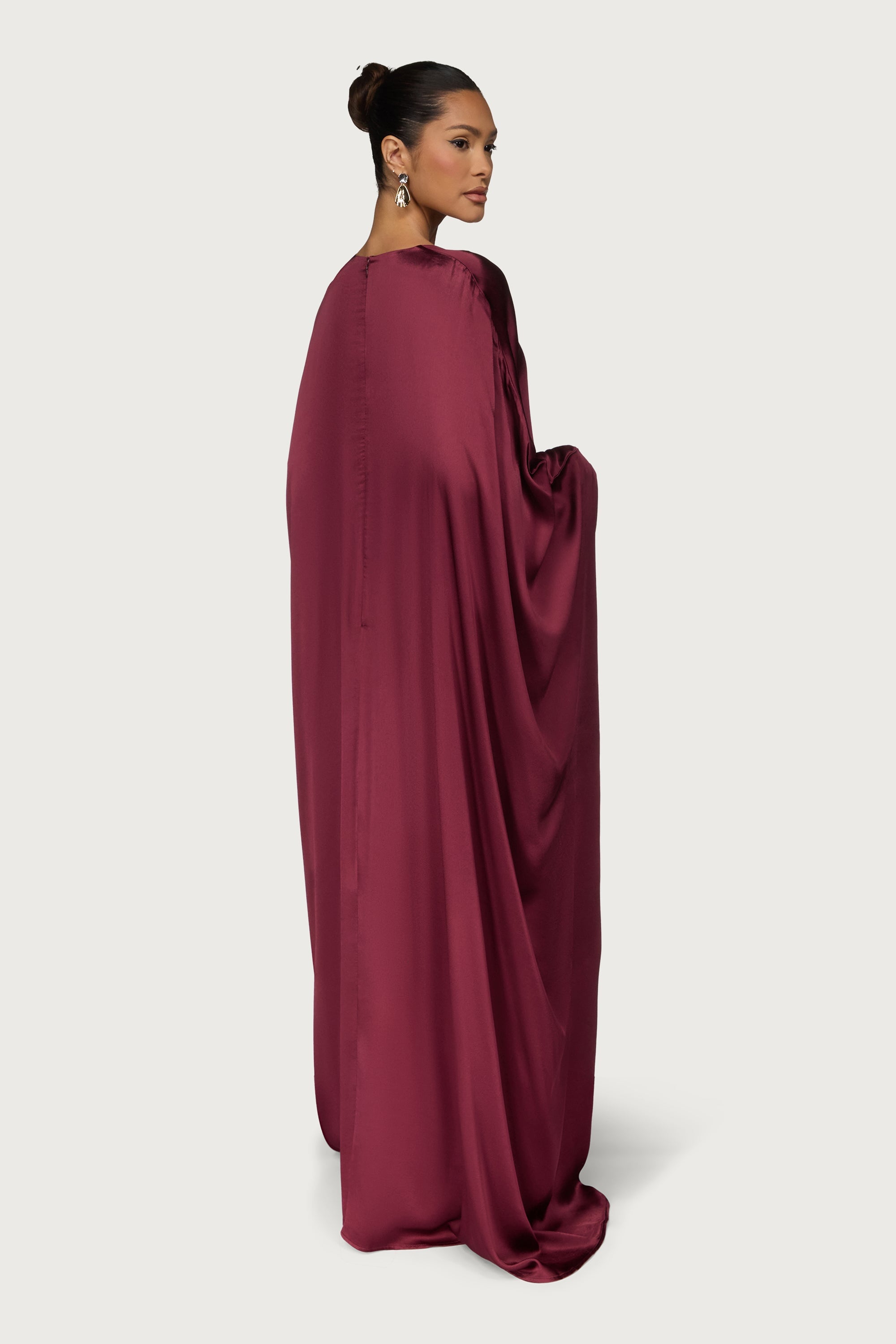 Selene Silk Butterfly Maxi Dress - Karaz Dresses Veiled