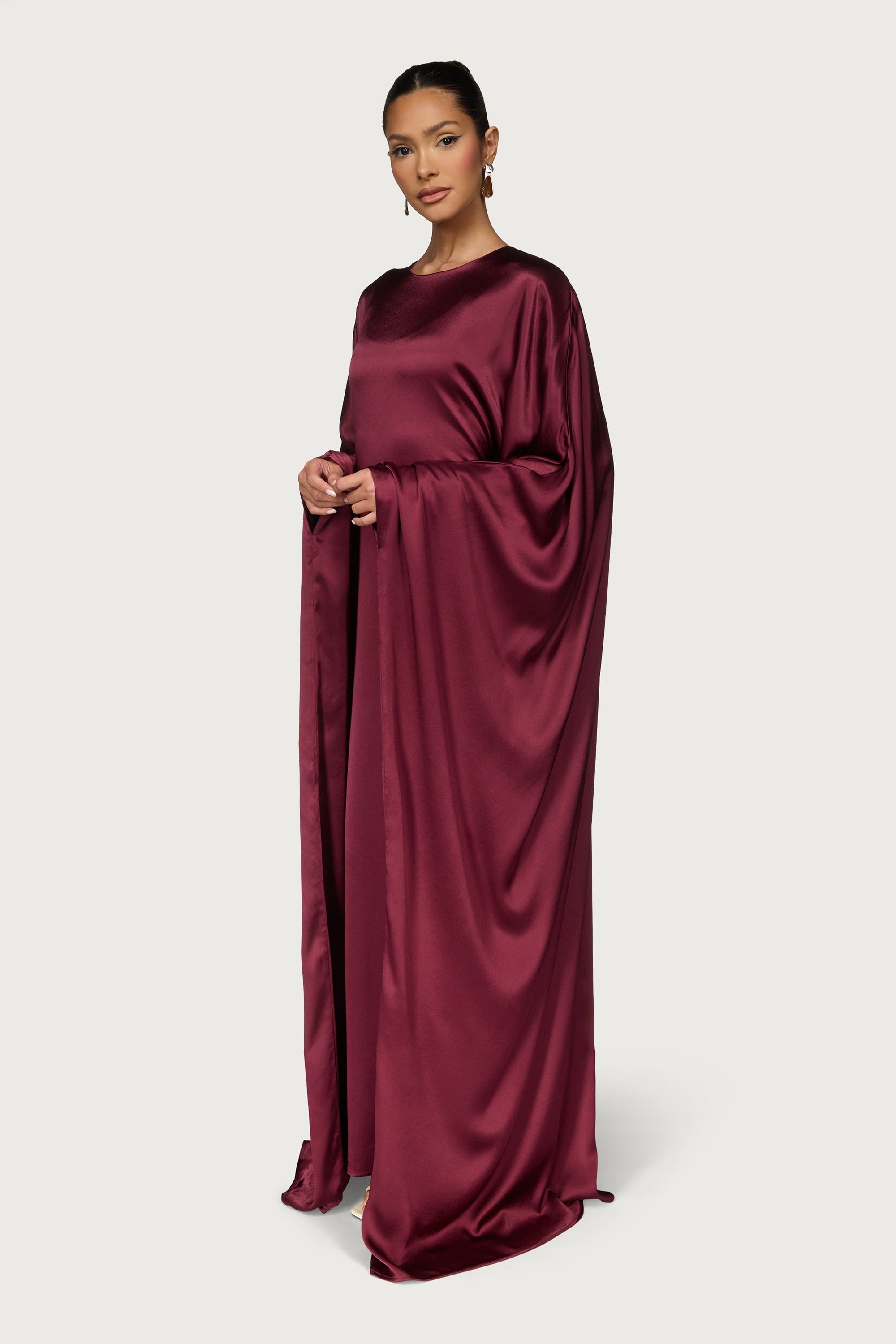 Selene Silk Butterfly Maxi Dress - Karaz Dresses Veiled
