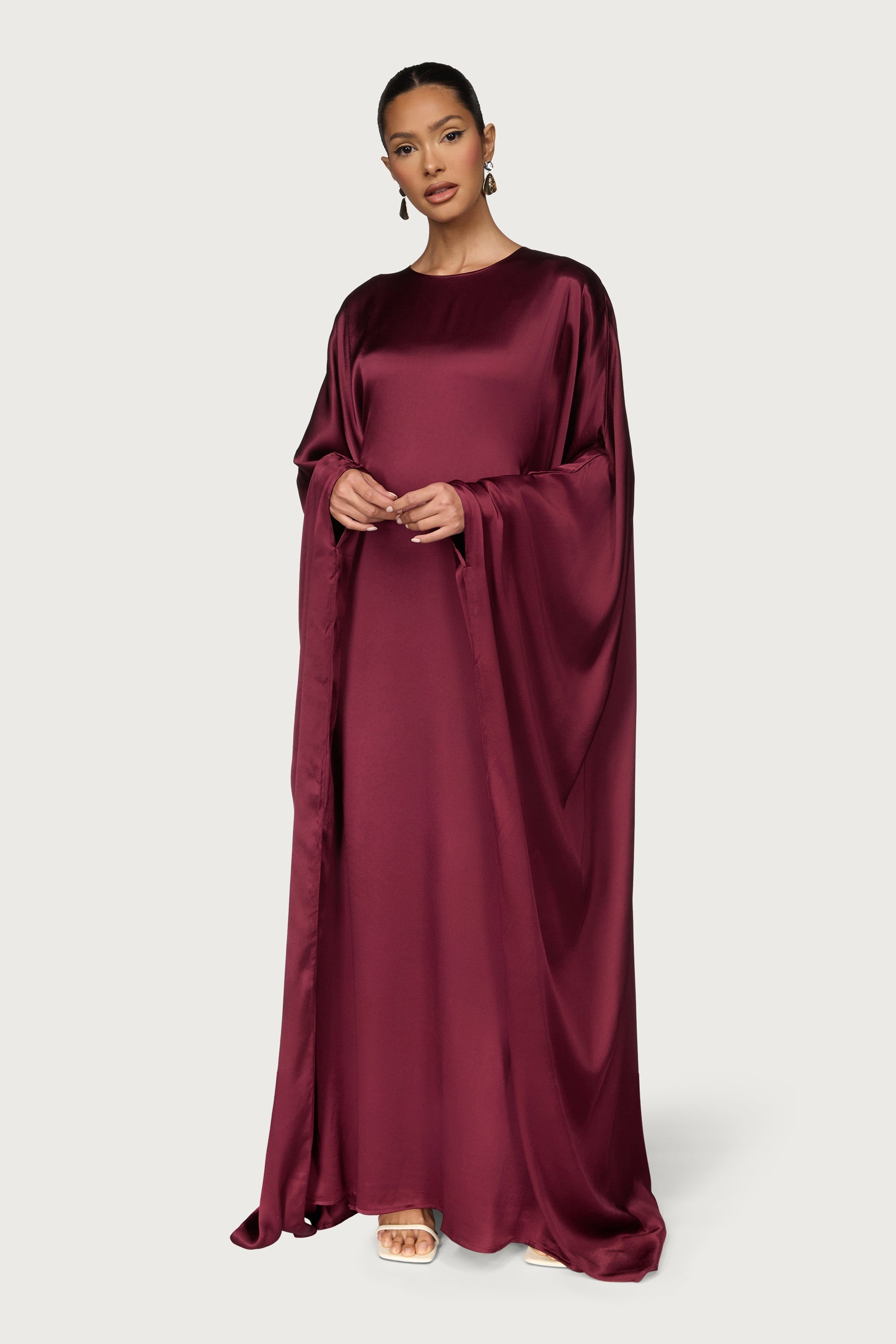 Selene Silk Butterfly Maxi Dress - Karaz Dresses Veiled