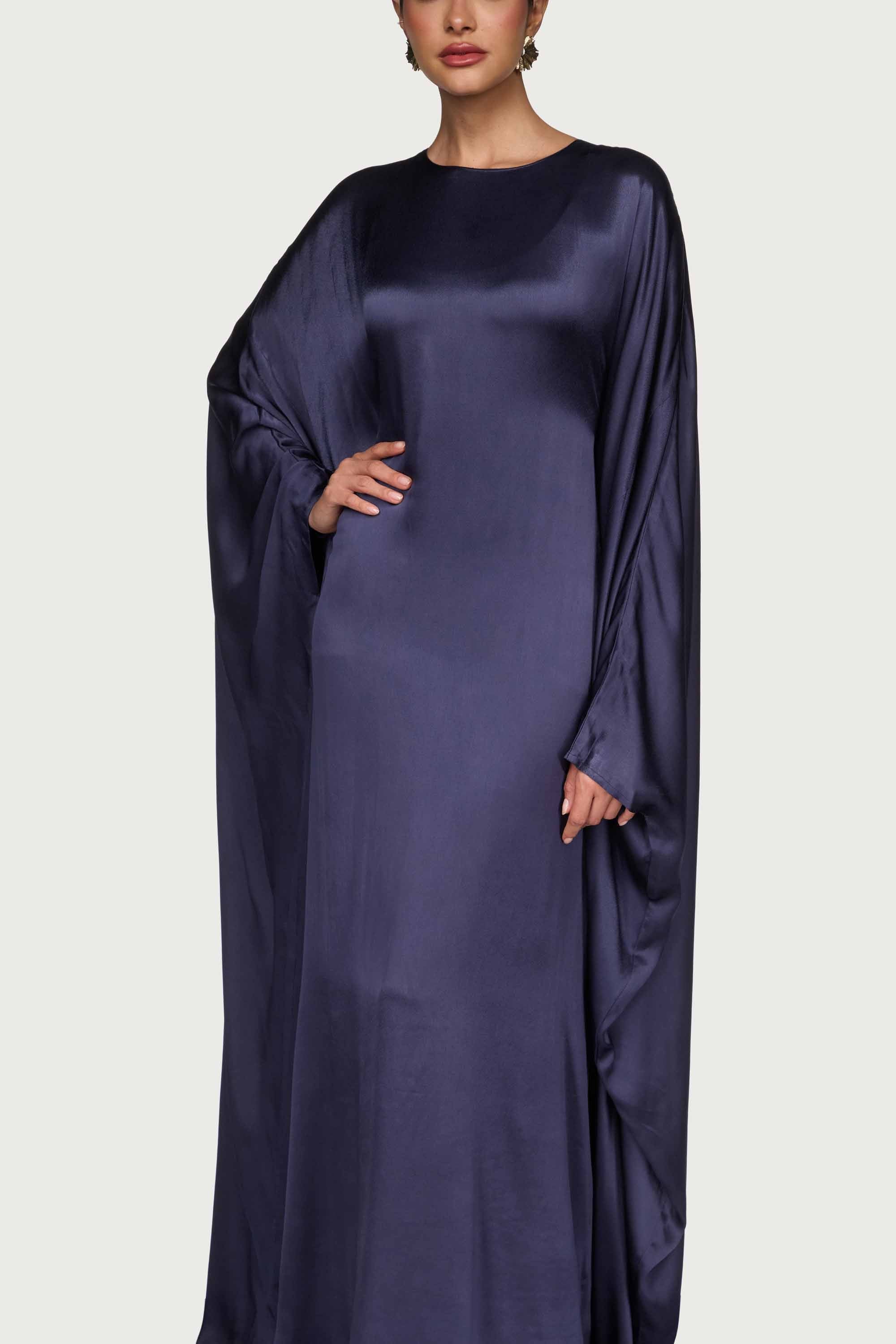 Selene Silk Butterfly Maxi Dress - Twilight Dresses Veiled