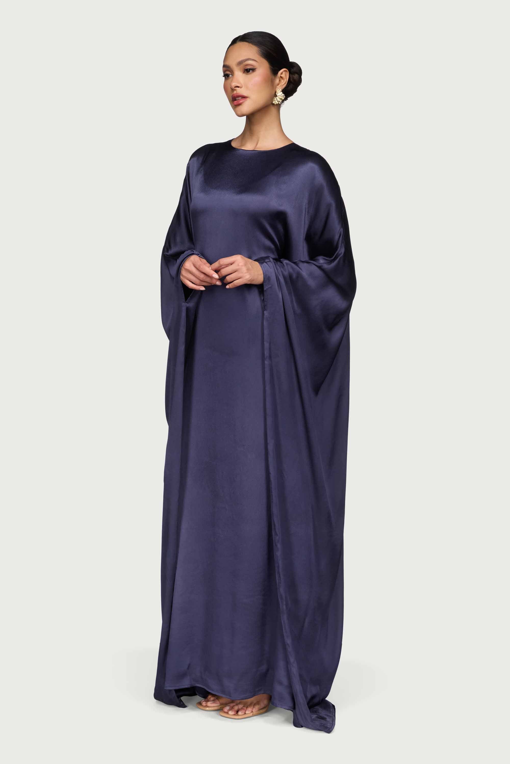 Selene Silk Butterfly Maxi Dress - Twilight Dresses Veiled