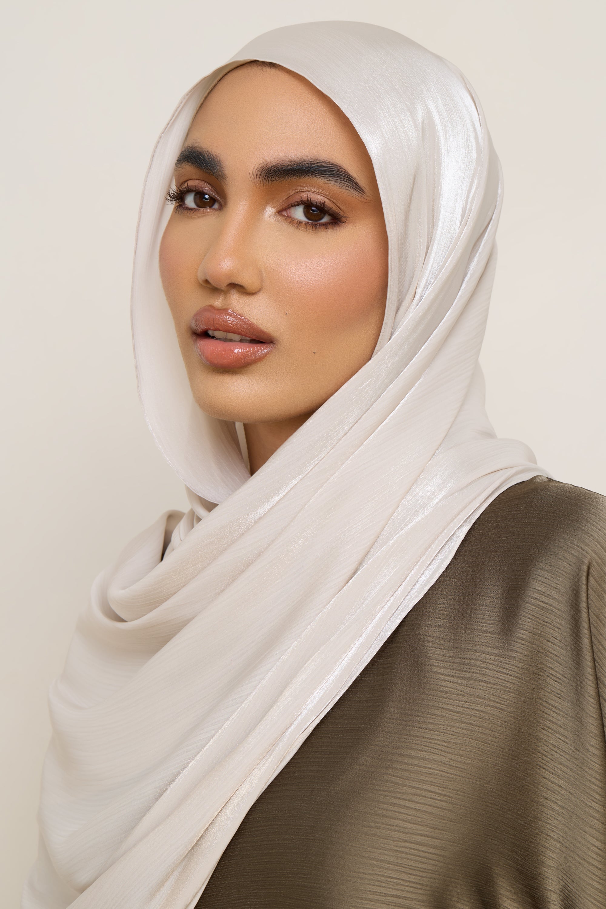 Shimmer Chiffon Hijab - Crystal Hijabs Veiled