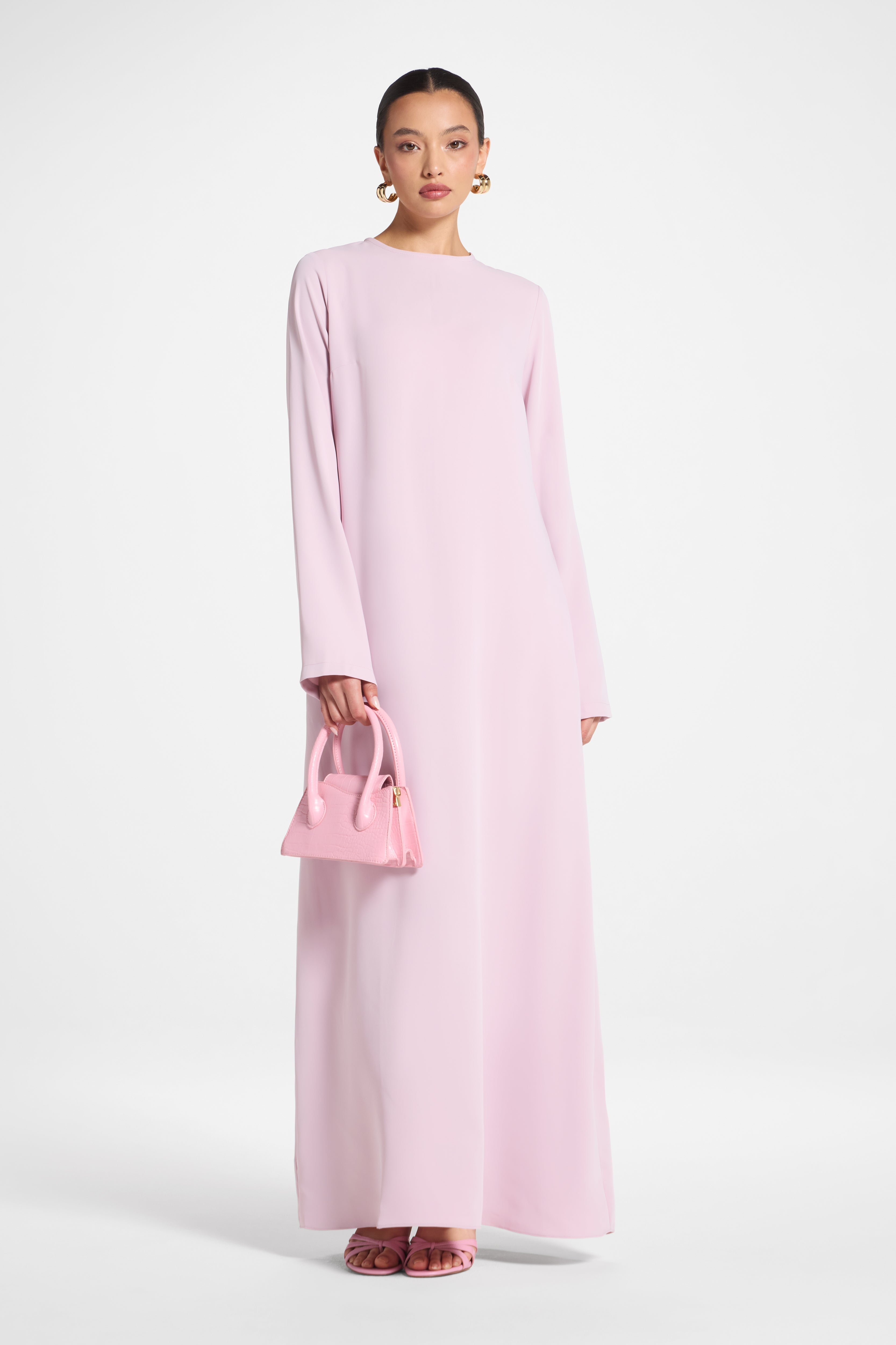 Signature Inner Maxi Dress - Dusty Mauve Abayas Veiled