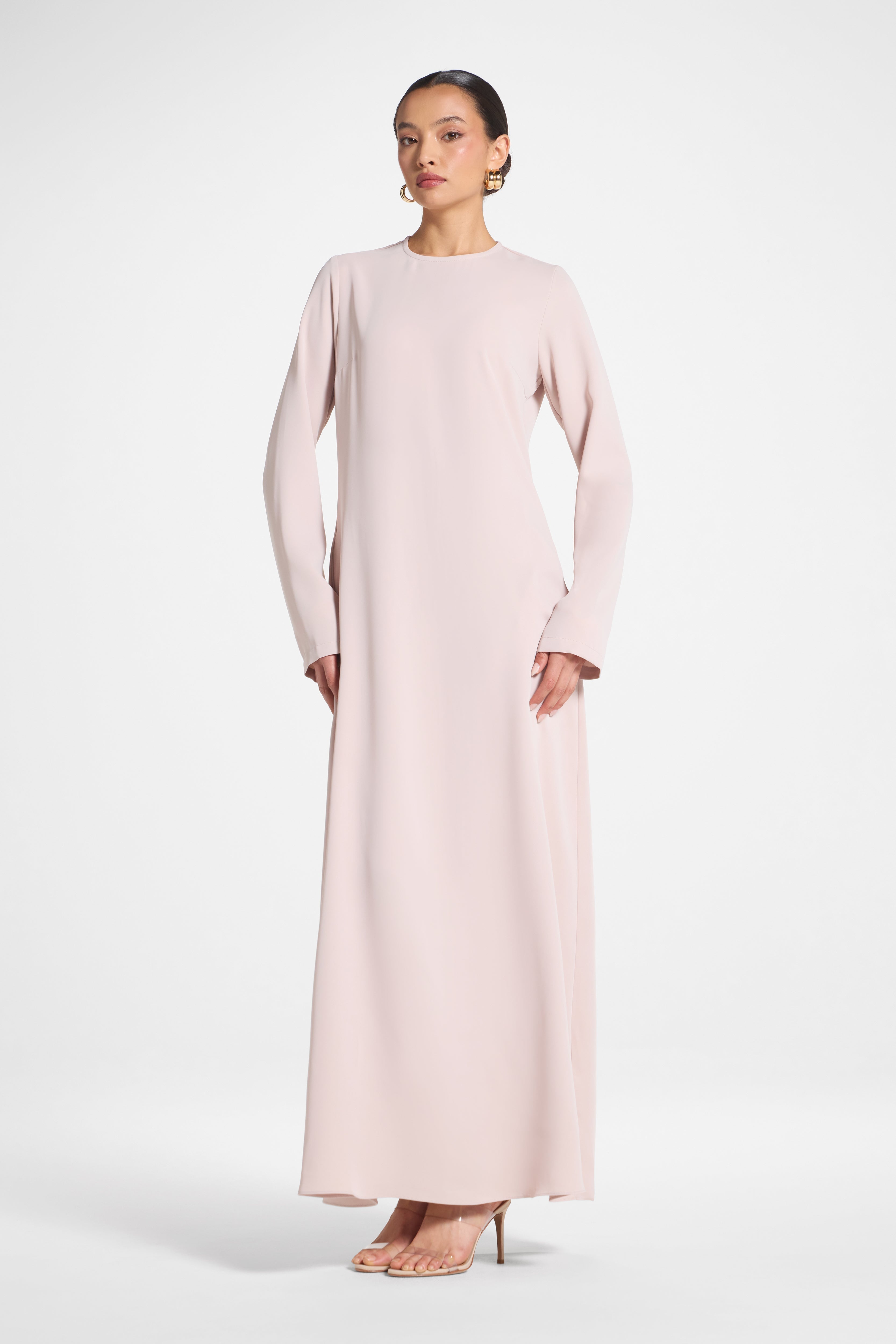 Signature Inner Maxi Dress - Mink Abayas Veiled
