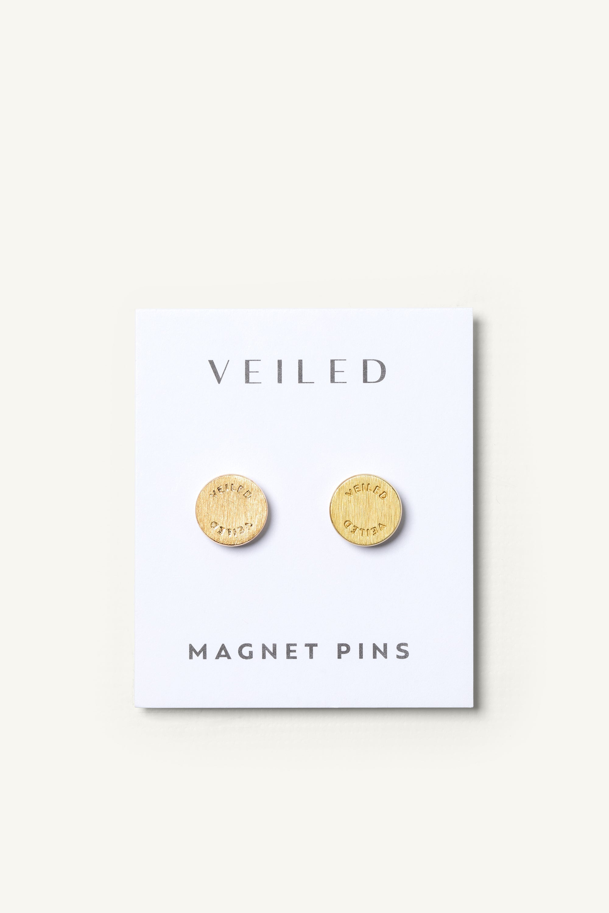 Signature Magnet Pins - Gold Accessories Veiled