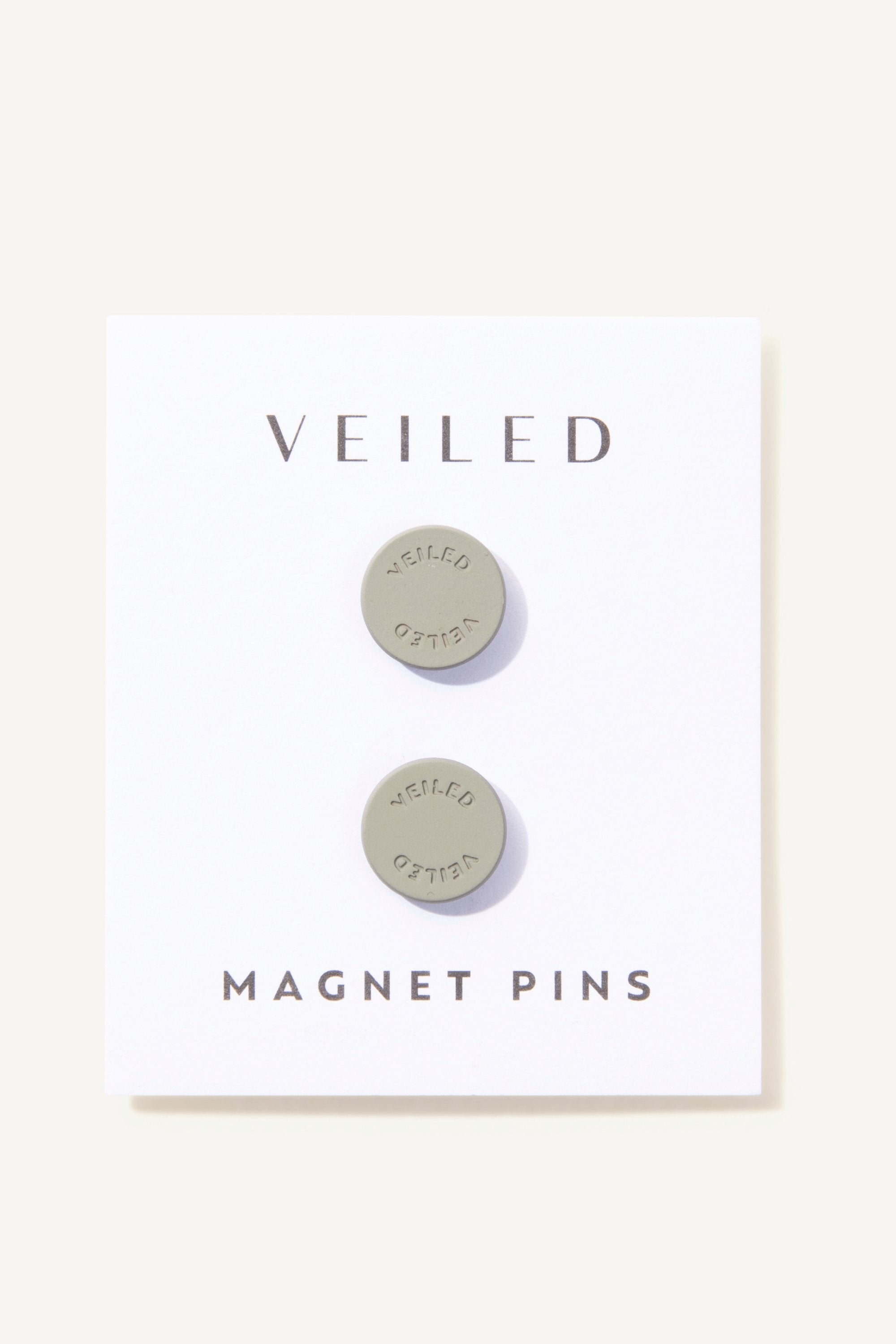 Signature Magnet Pins - Sage Veiled
