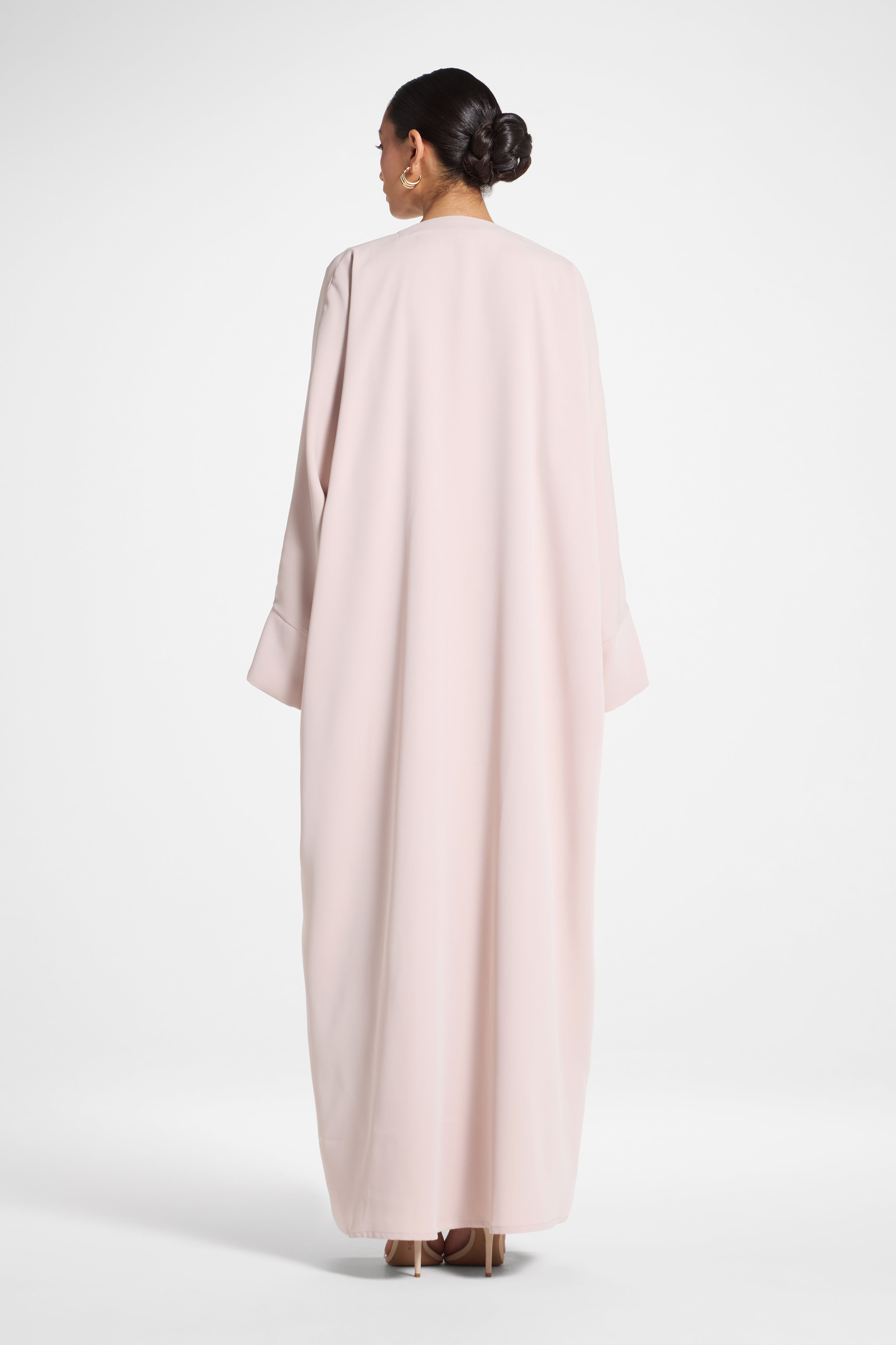 Signature Open Abaya - Mink Abayas Veiled