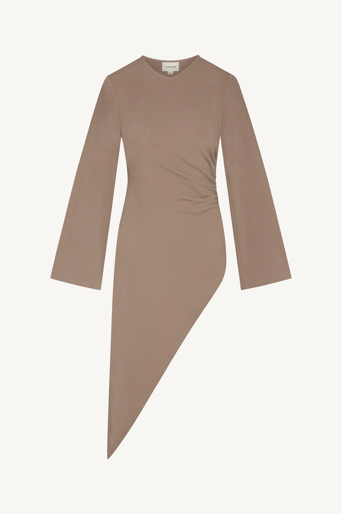 Signature Stretch Midi Tunic Top - Desert Mauve Abayas Veiled