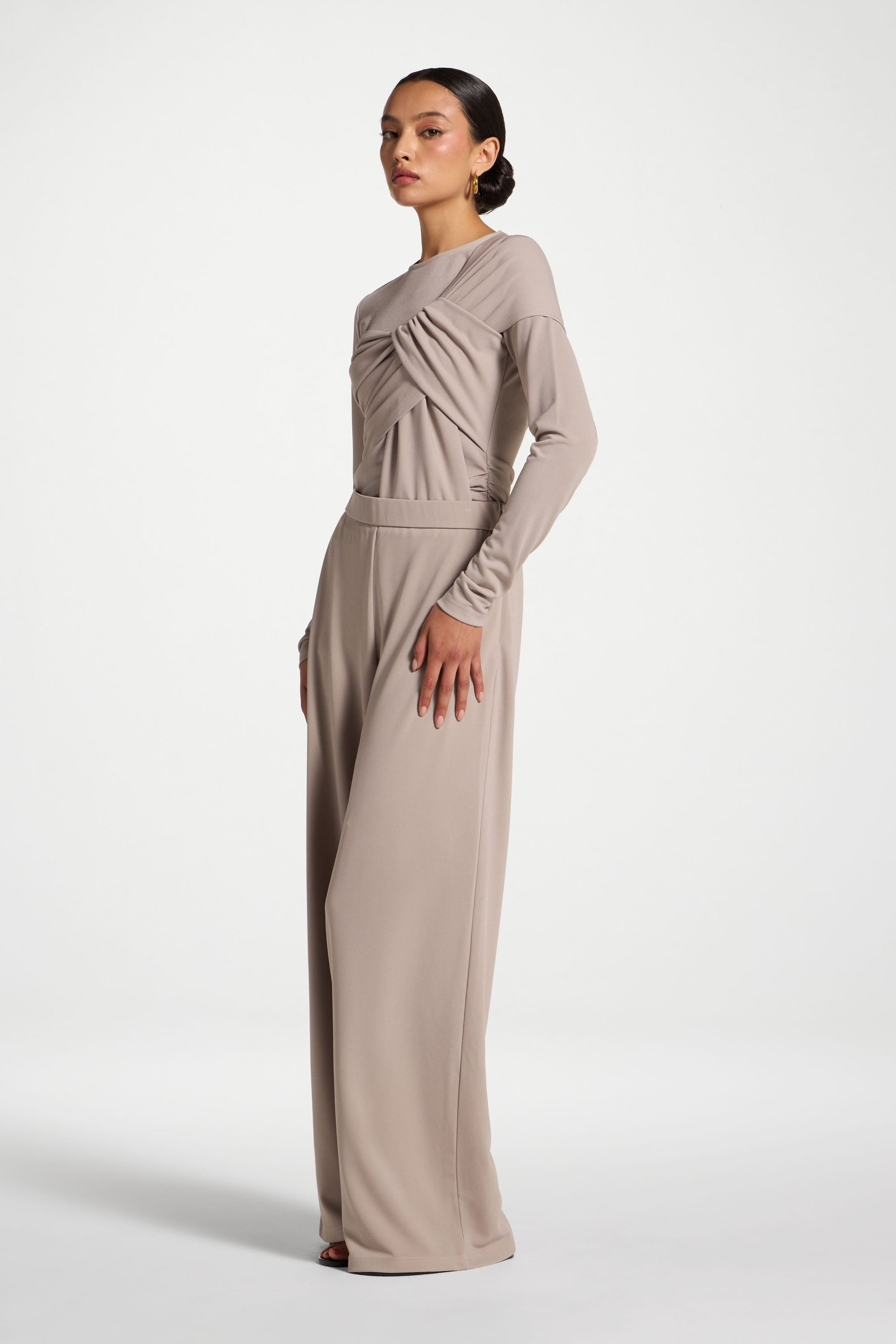 Signature Stretch Pants - Moon Rock Abayas Veiled