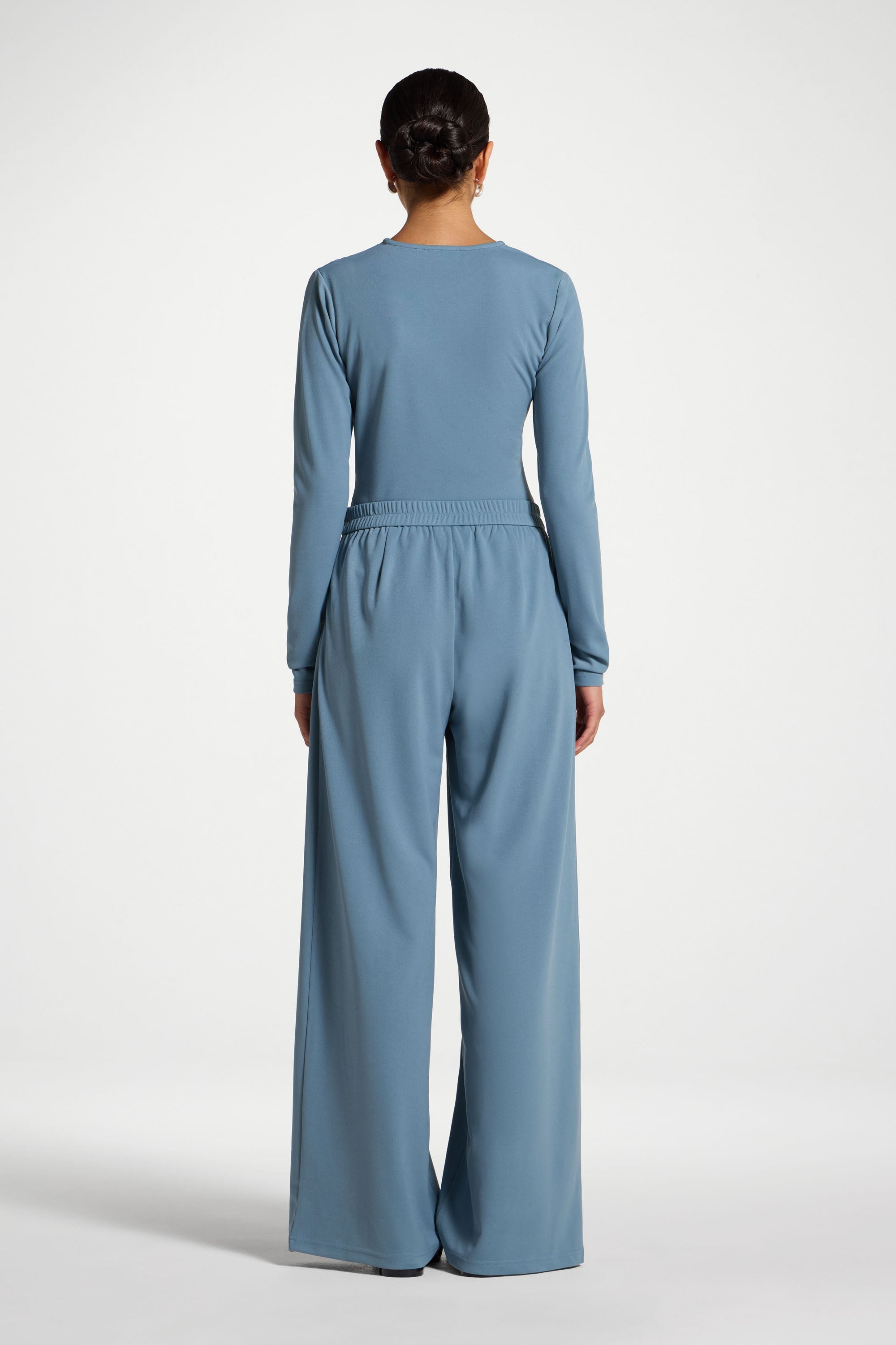 Signature Stretch Pants - Sky Pants Veiled