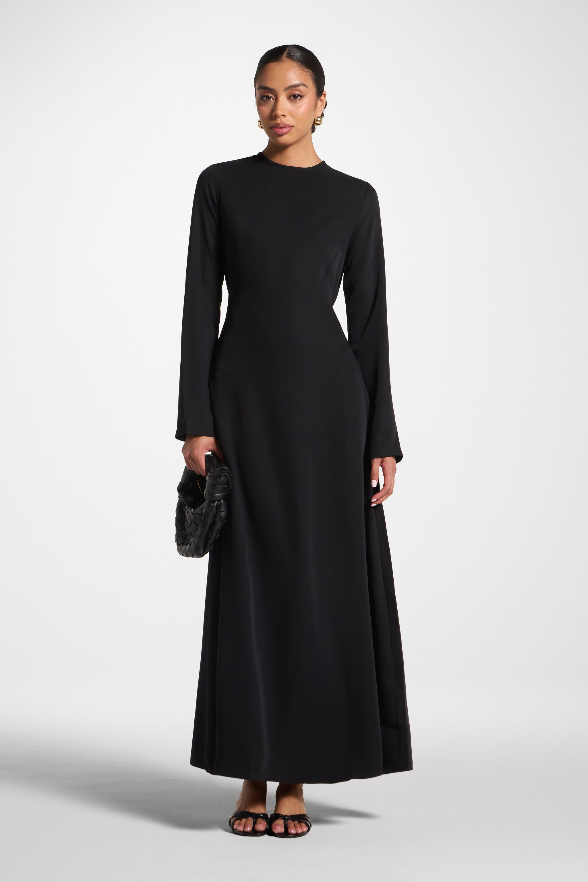 Signature Tie Back Maxi Dress