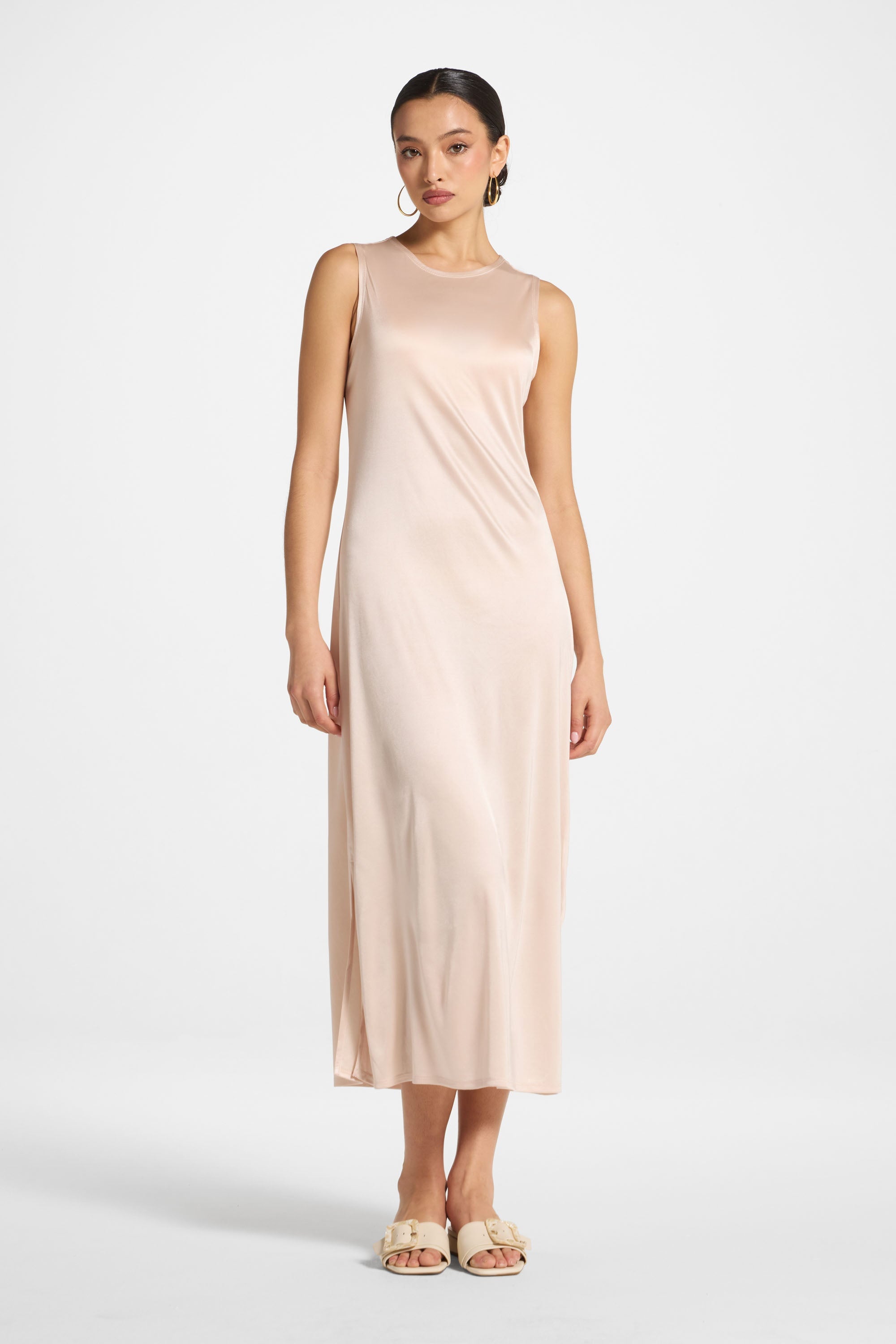 Slip Dress - Vanilla Abayas Veiled