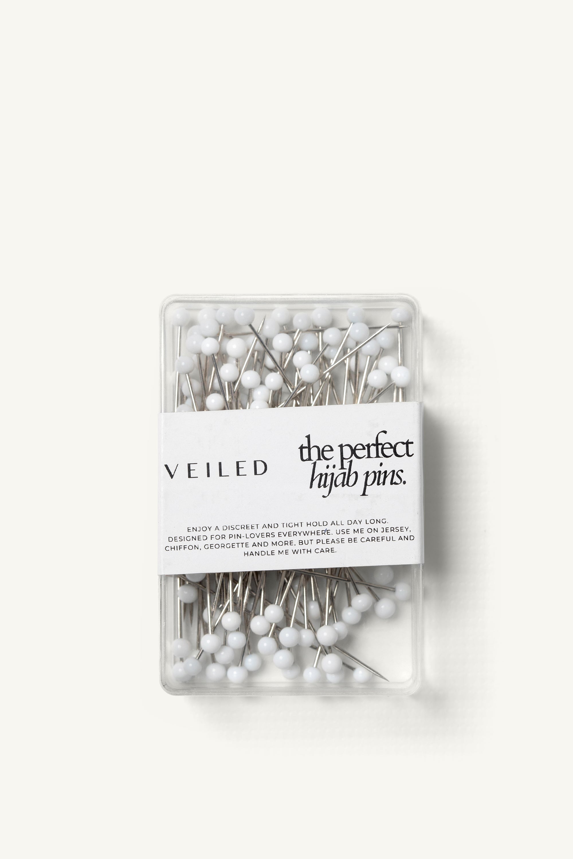 Straight Pins - White Accessories Veiled Collection