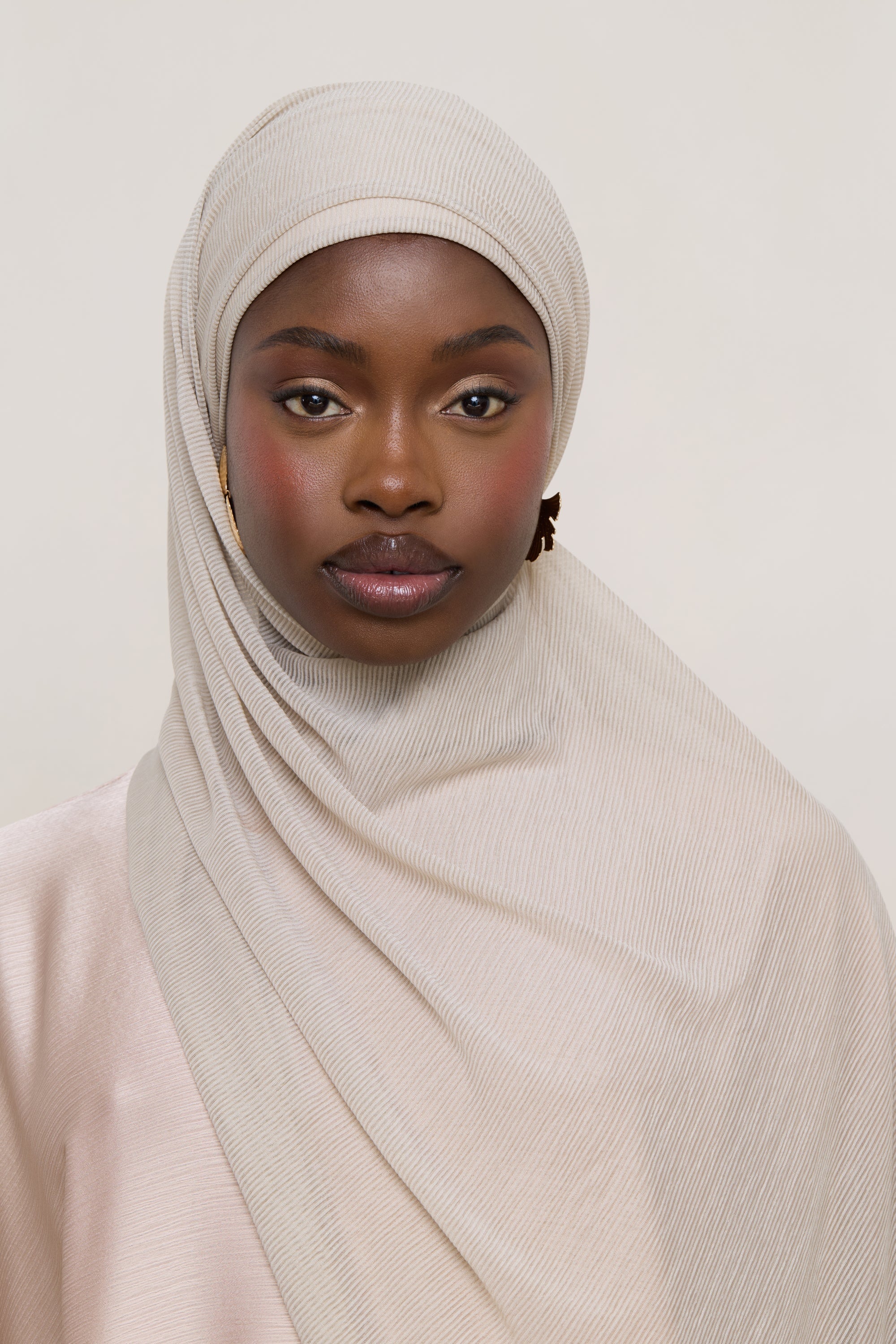 Stretch Stripe Hijab - Cloud Hijabs Veiled