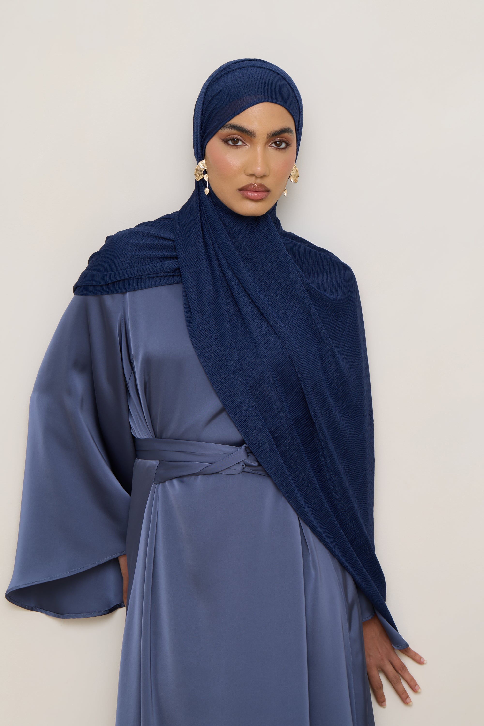 Stretch Stripe Hijab - Twilight Hijabs Veiled