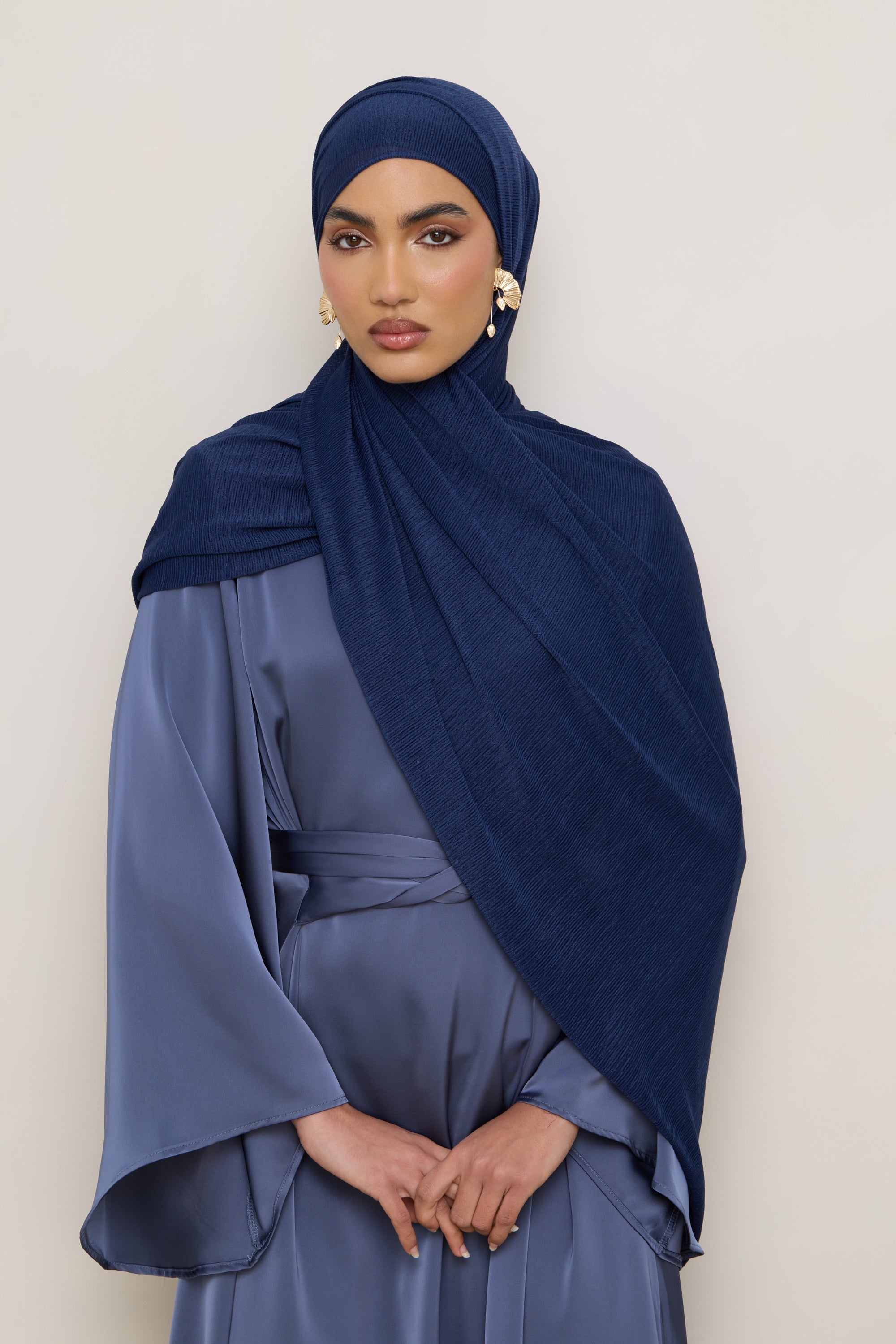 Stretch Stripe Hijab - Twilight Hijabs Veiled