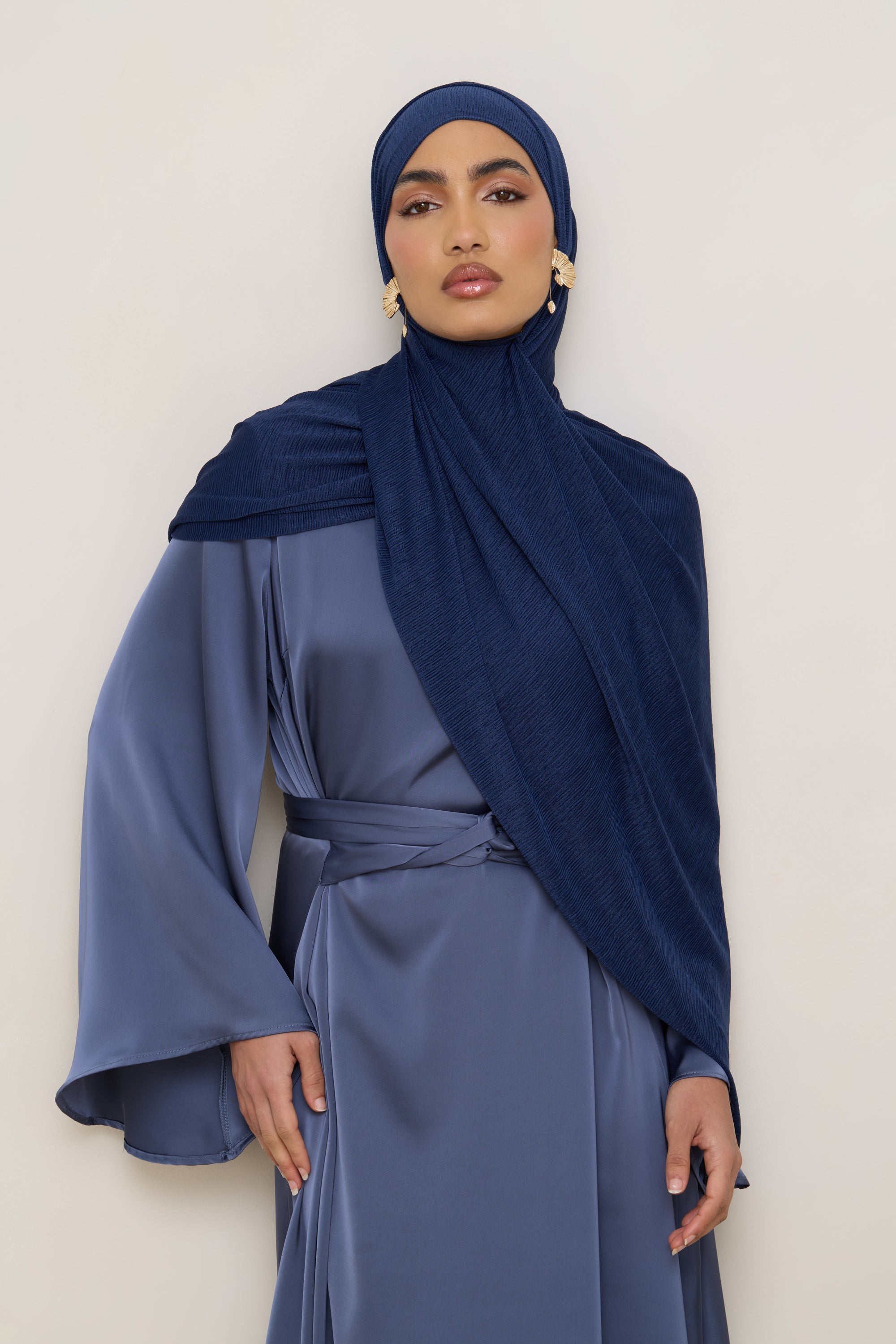 Stretch Stripe Hijab - Twilight Hijabs Veiled