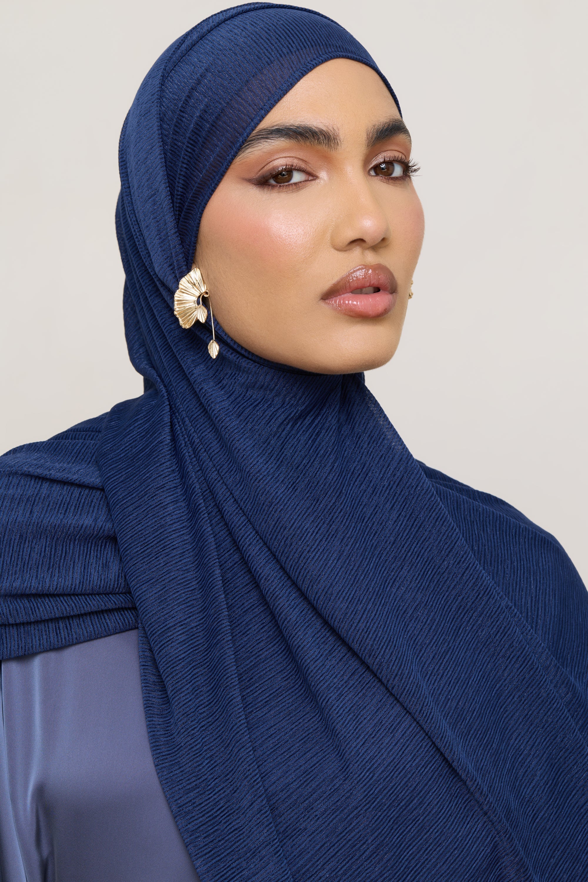 Stretch Stripe Hijab - Twilight Hijabs Veiled