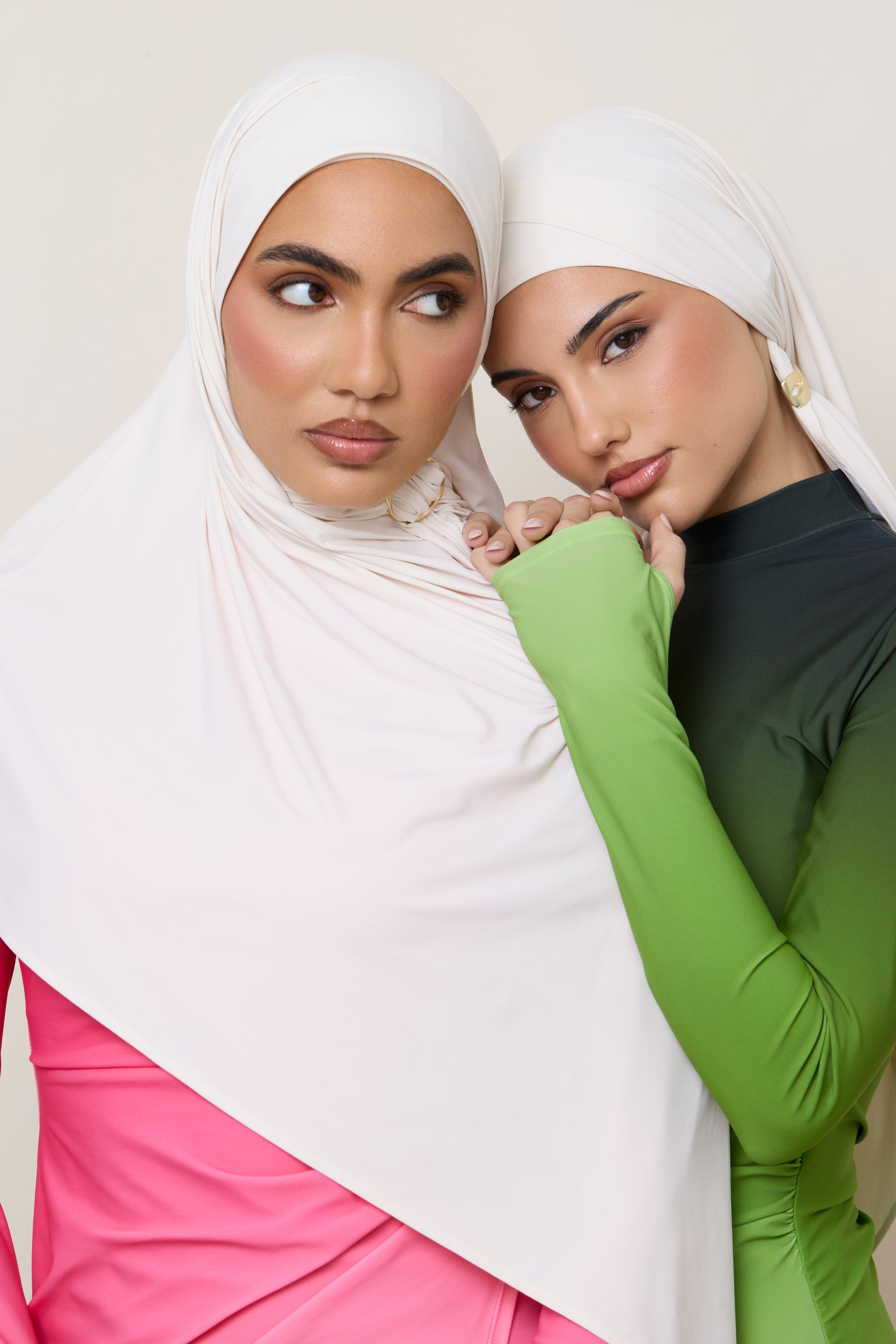 Swim Hijab & Cap Set - Salted Rose Swim Veiled
