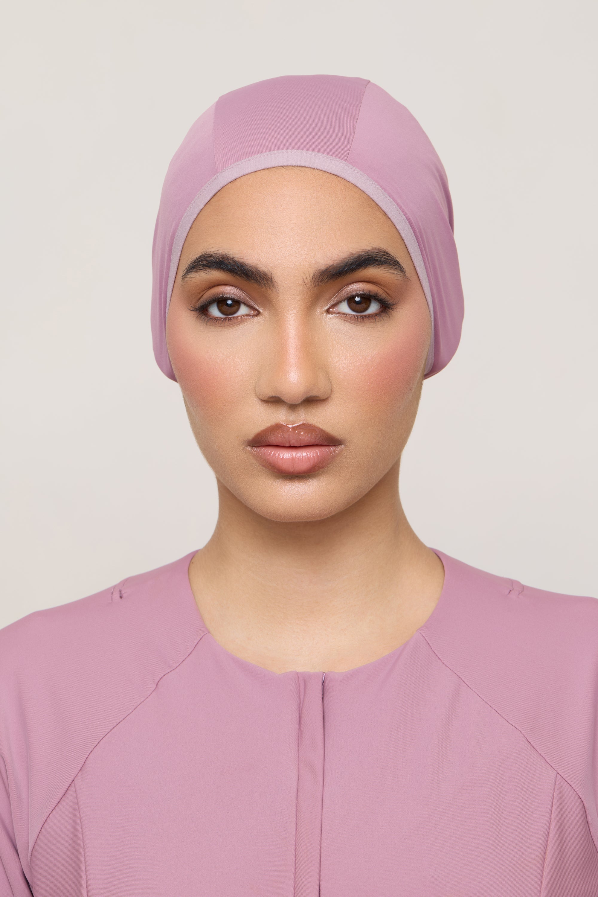 Swim Hijab & Cap Set - Wistful Mauve Swim Veiled
