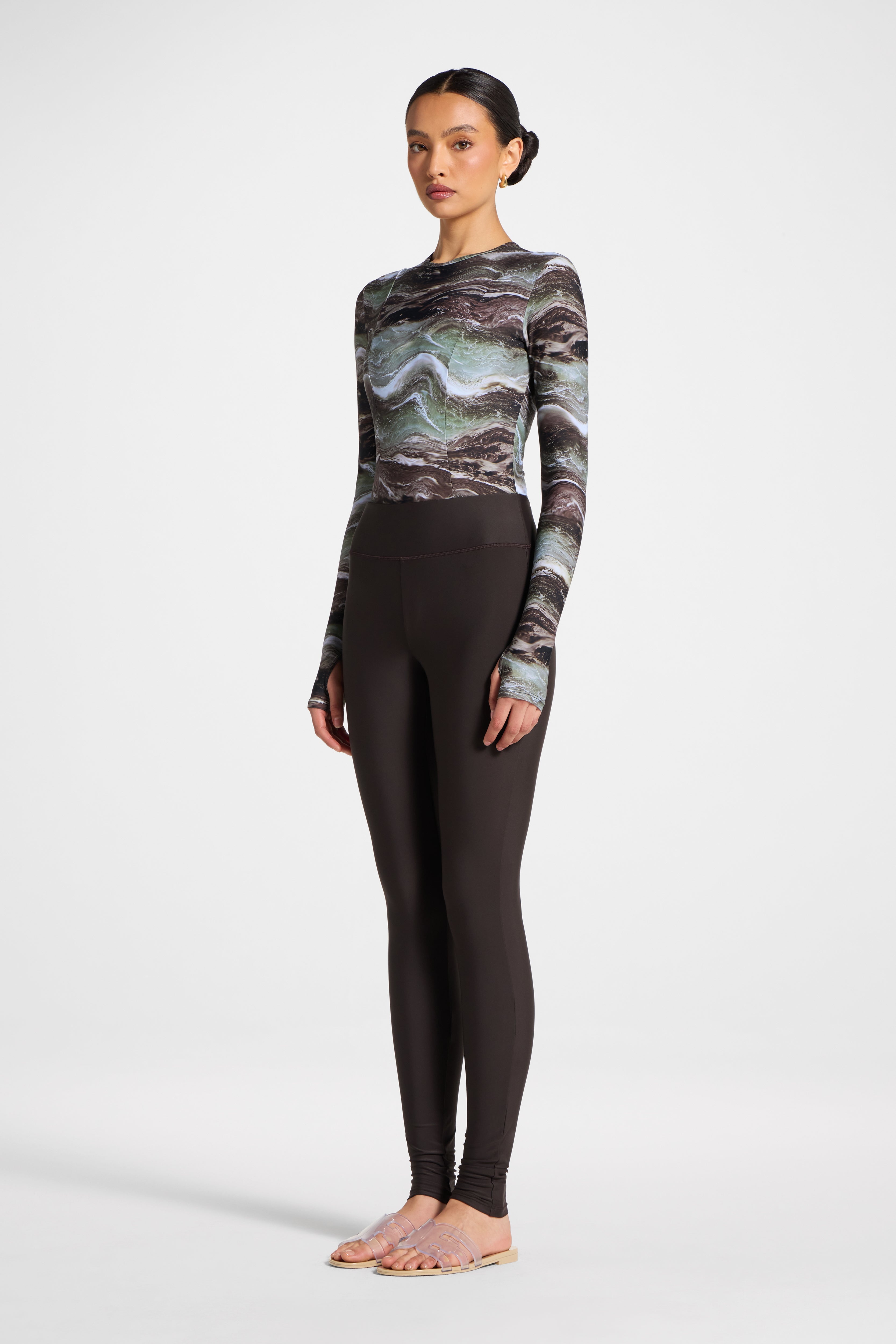 Swim Leggings - Cove Swim Veiled