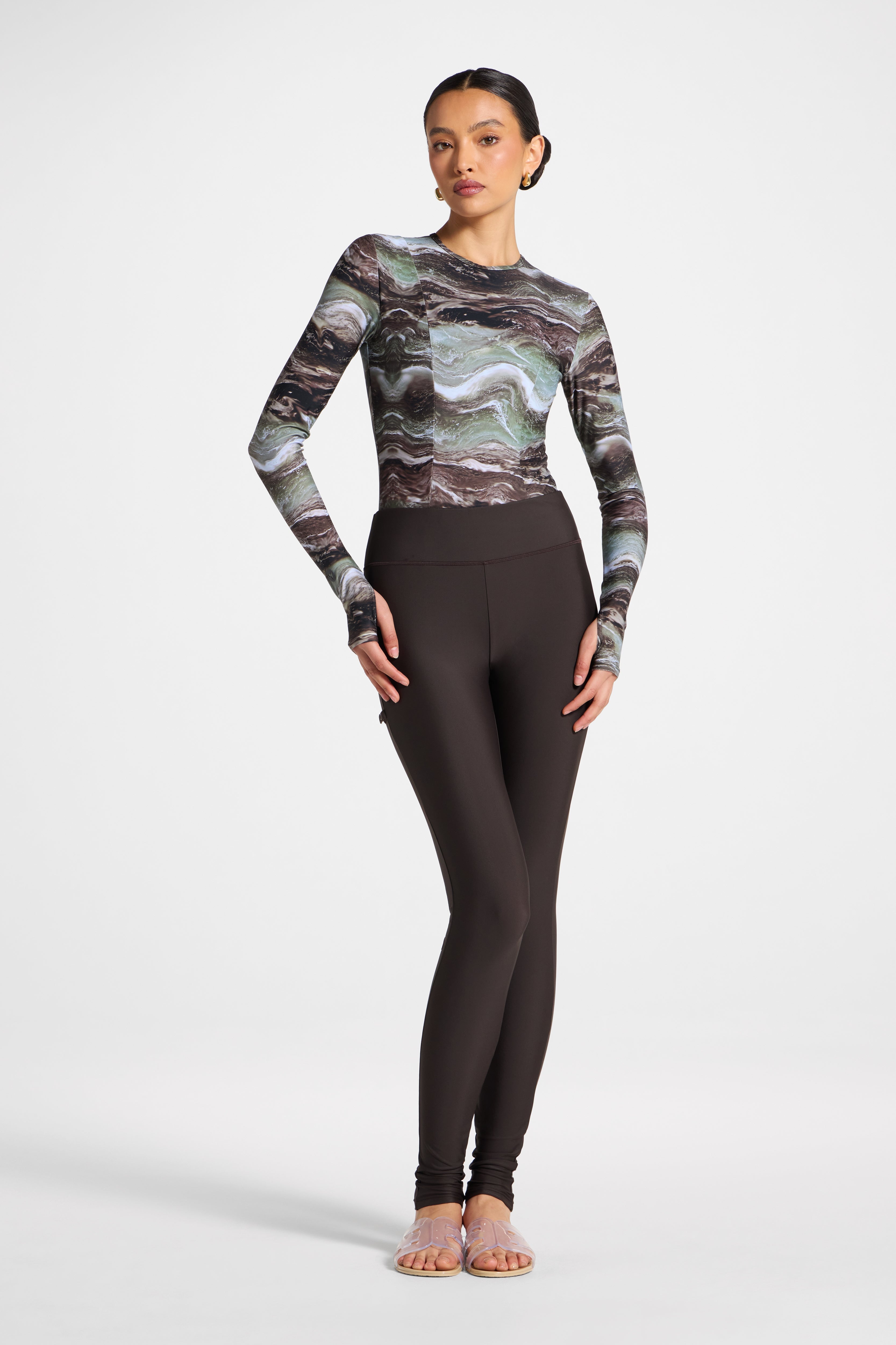 Swim Leggings - Cove Swim Veiled