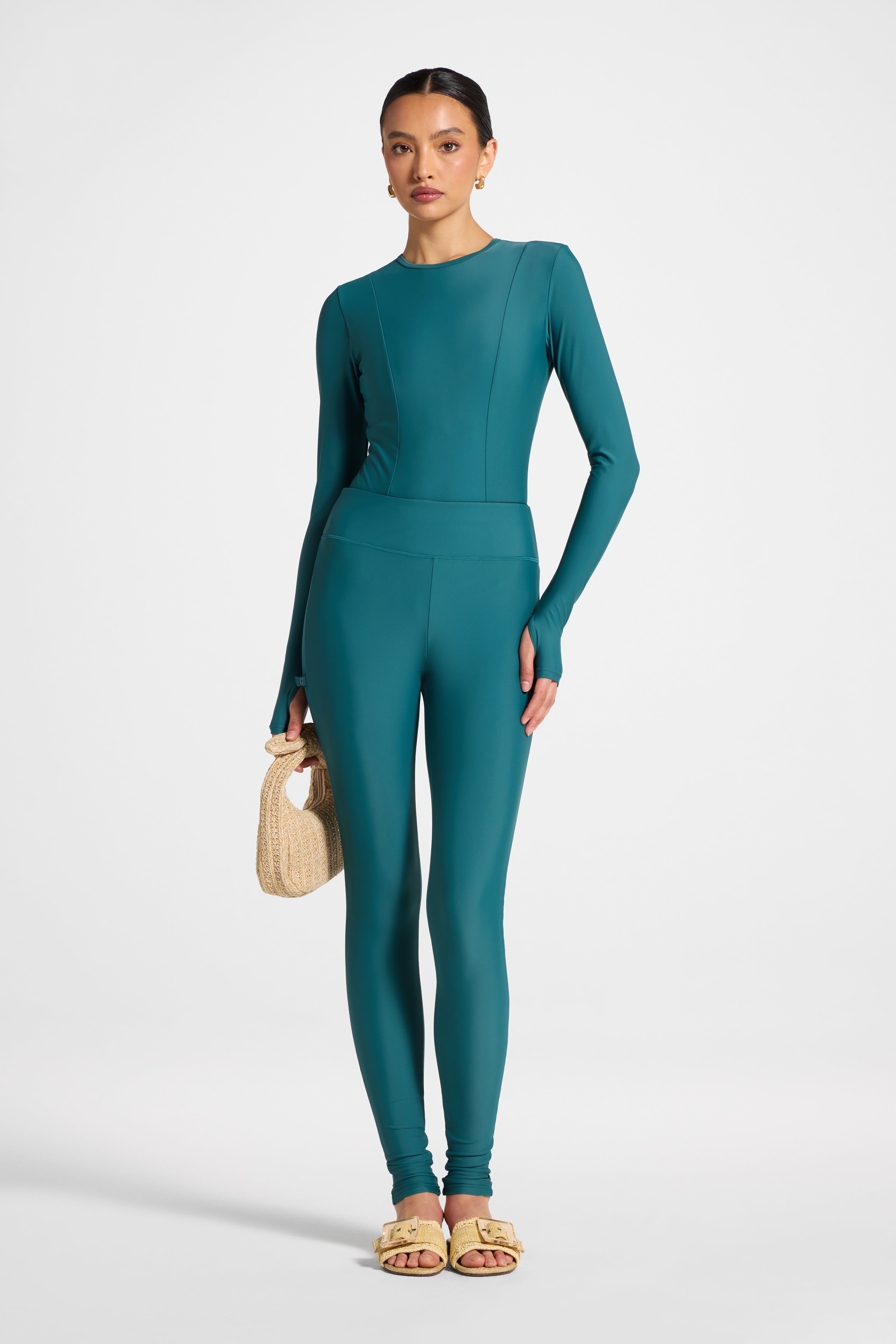 Swim Leggings - Mediterranea Swim Veiled