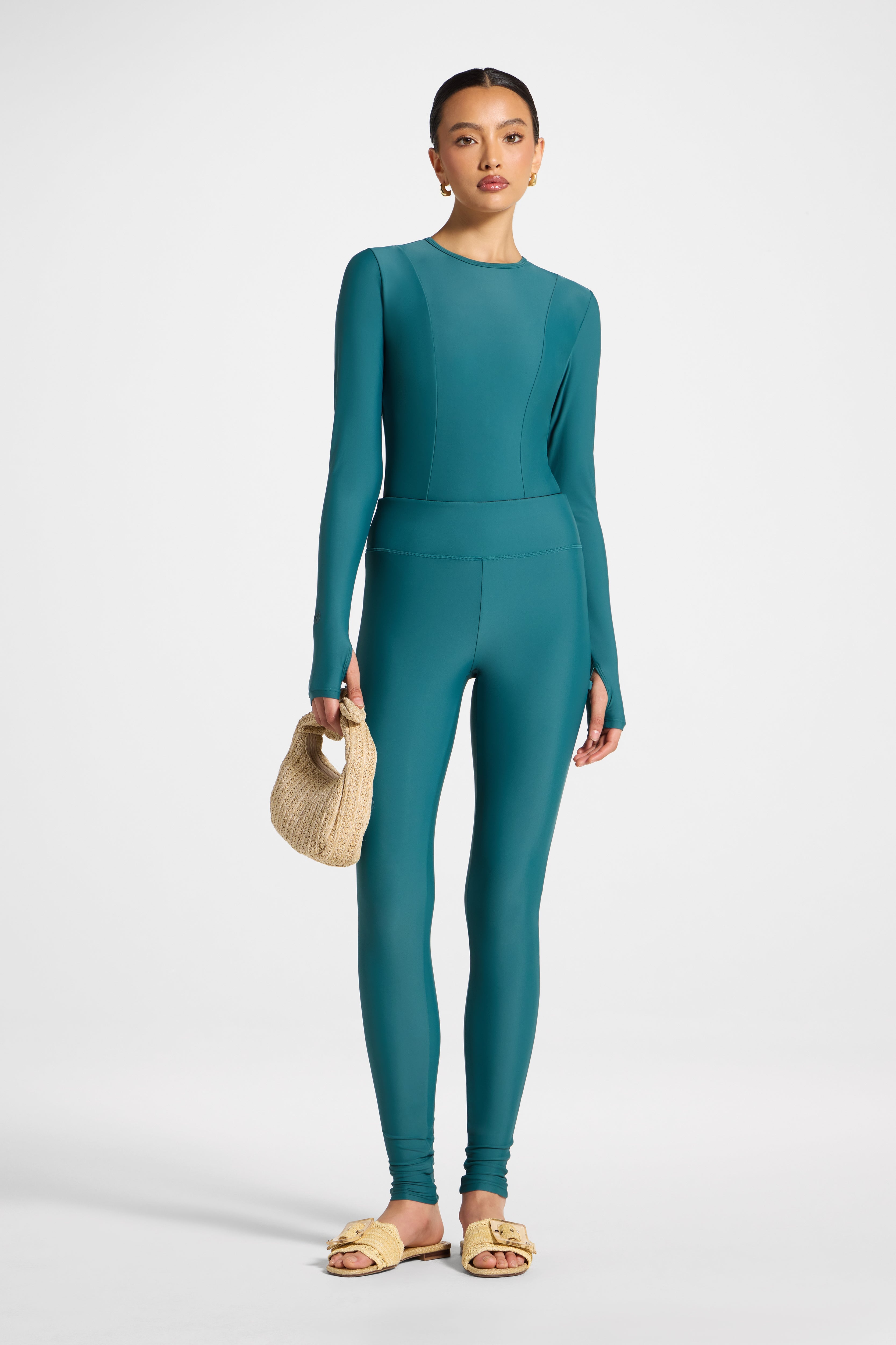Swim Leggings - Mediterranea Swim Veiled