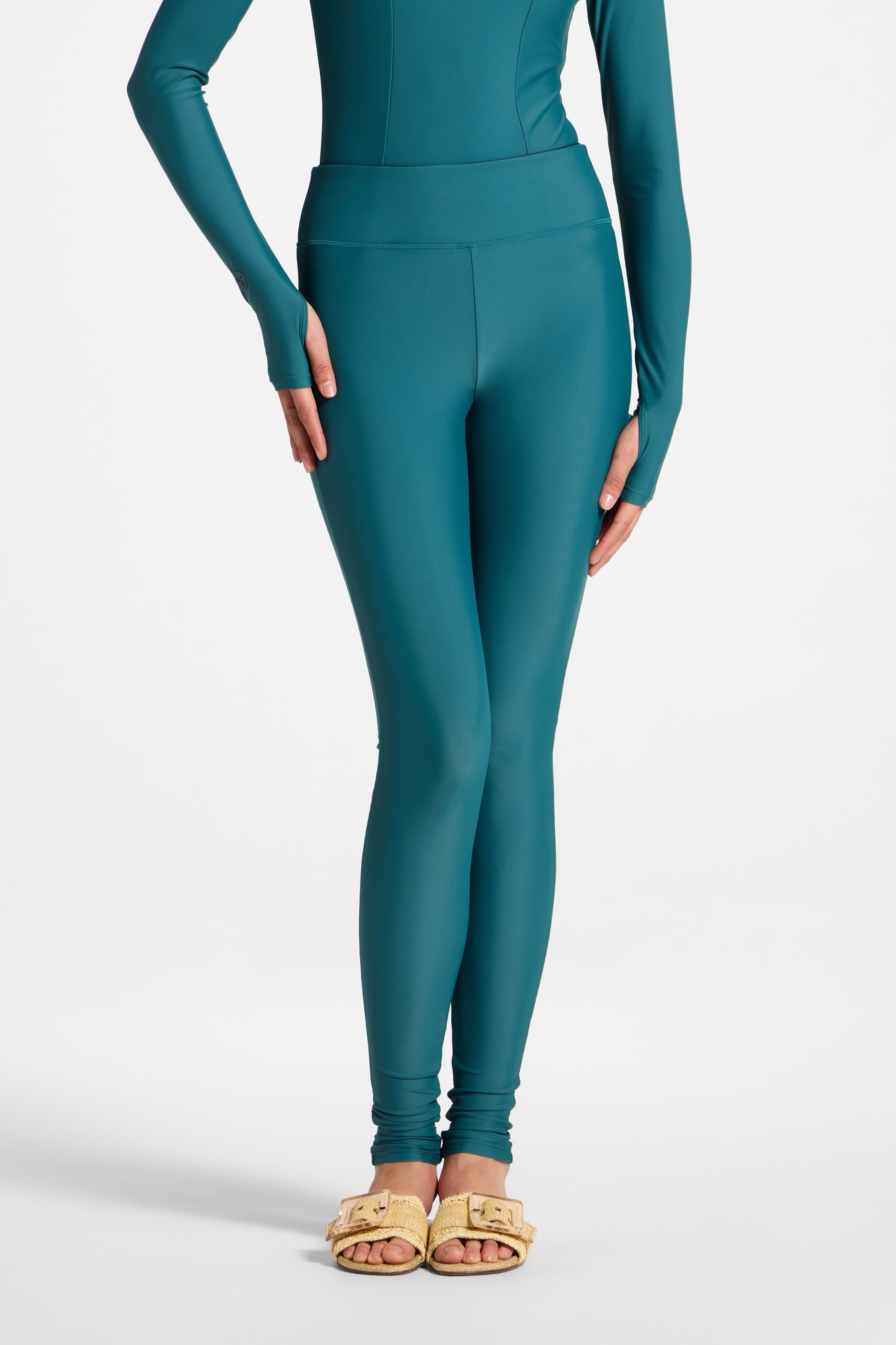 Swim Leggings - Mediterranea Swim Veiled