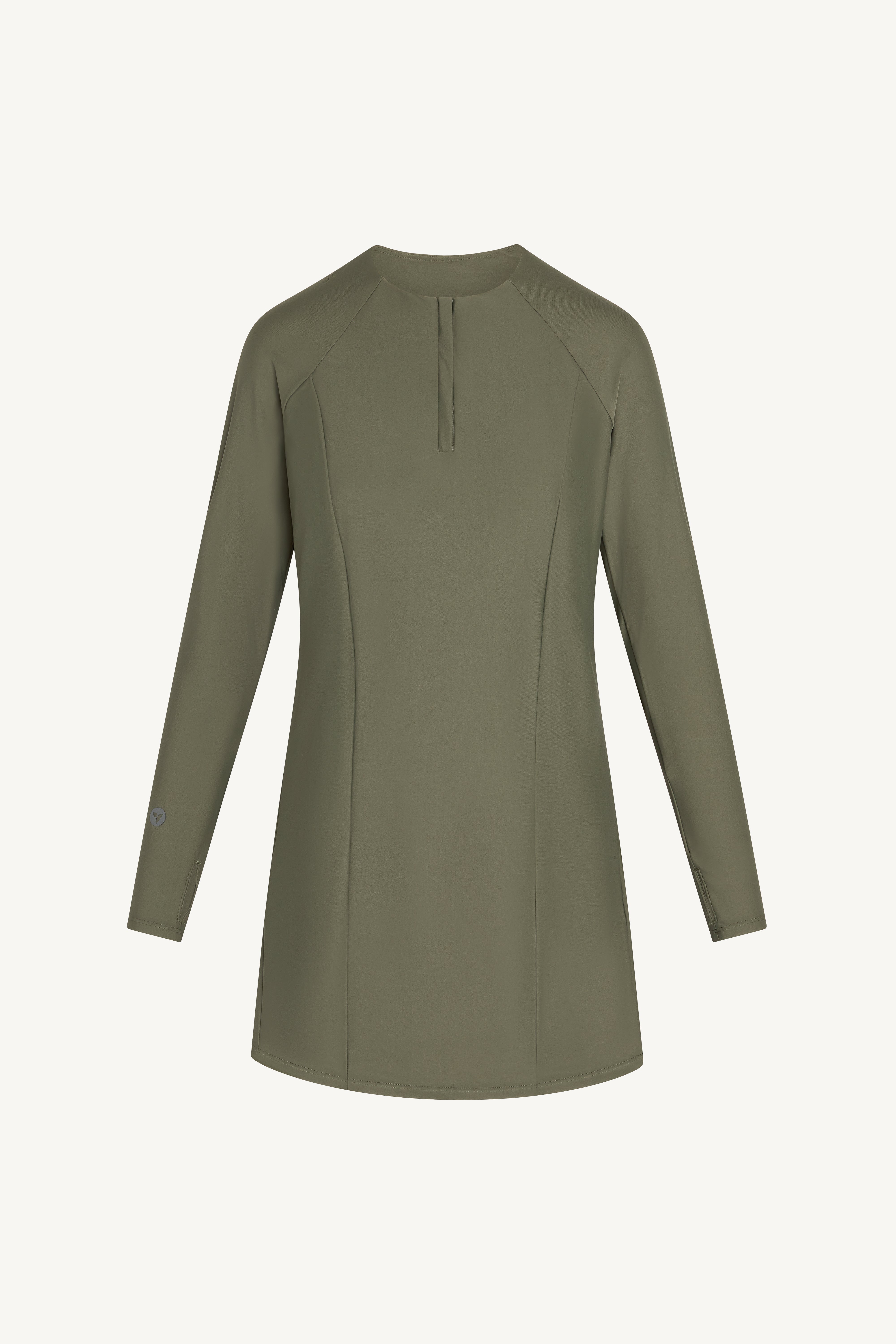 Swim Tunic - Dusty Olive Swim Veiled
