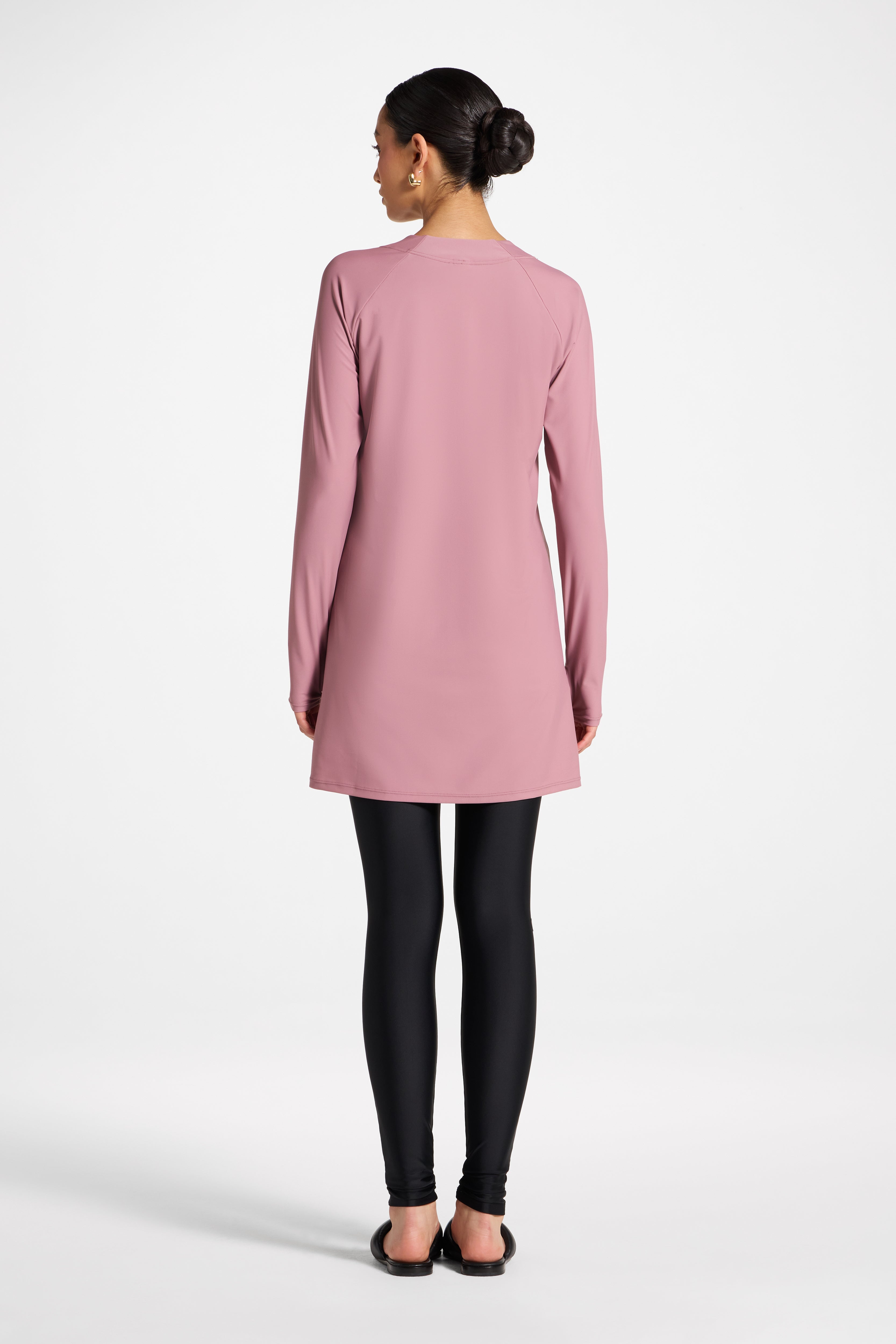Swim Tunic - Wistful Mauve Swim Veiled