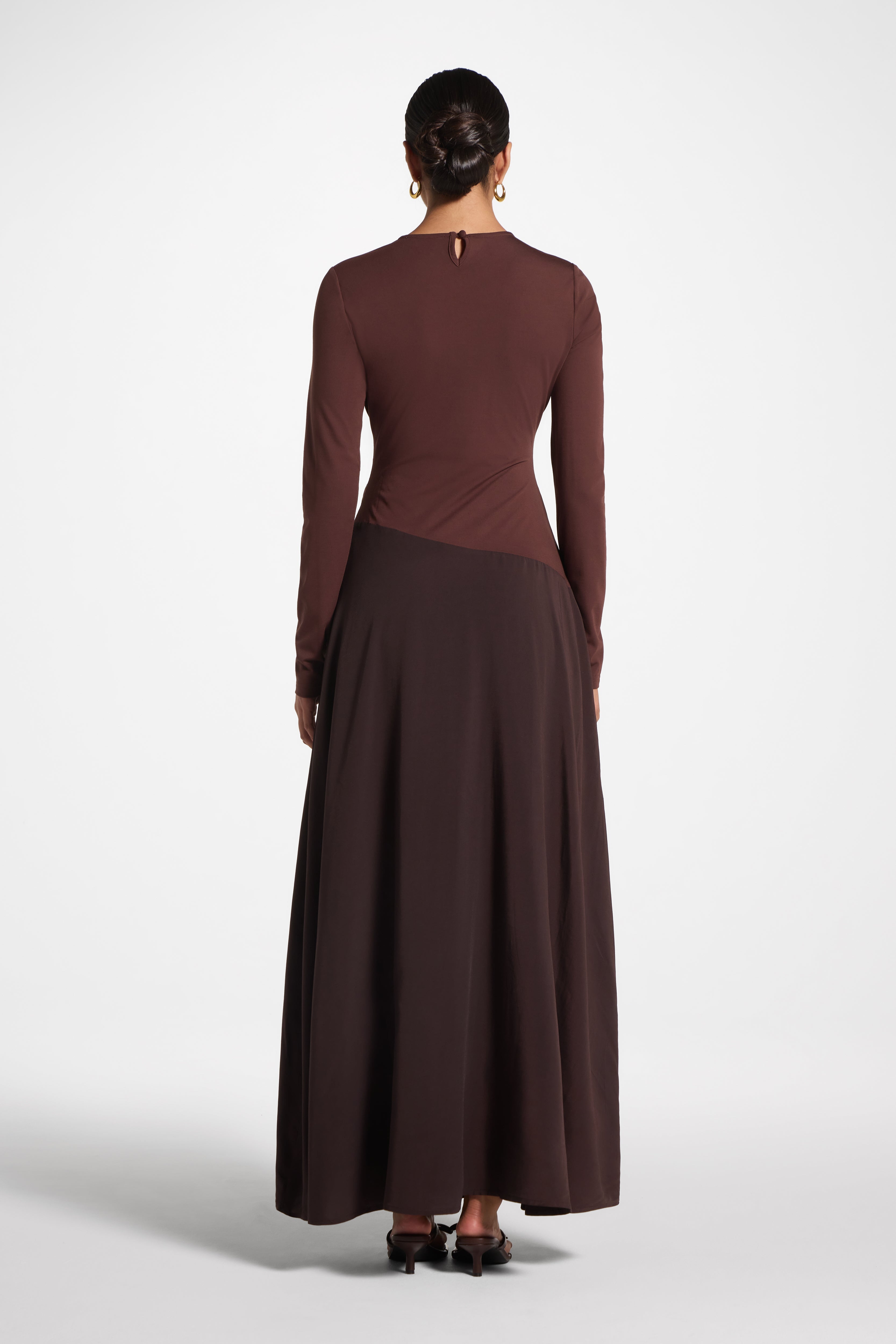 Sydney Asymmetric Maxi Dress - Cove Abayas Veiled