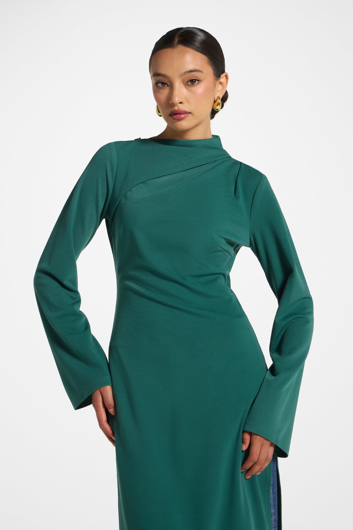 Tencel Longline Top - Pine Top Veiled