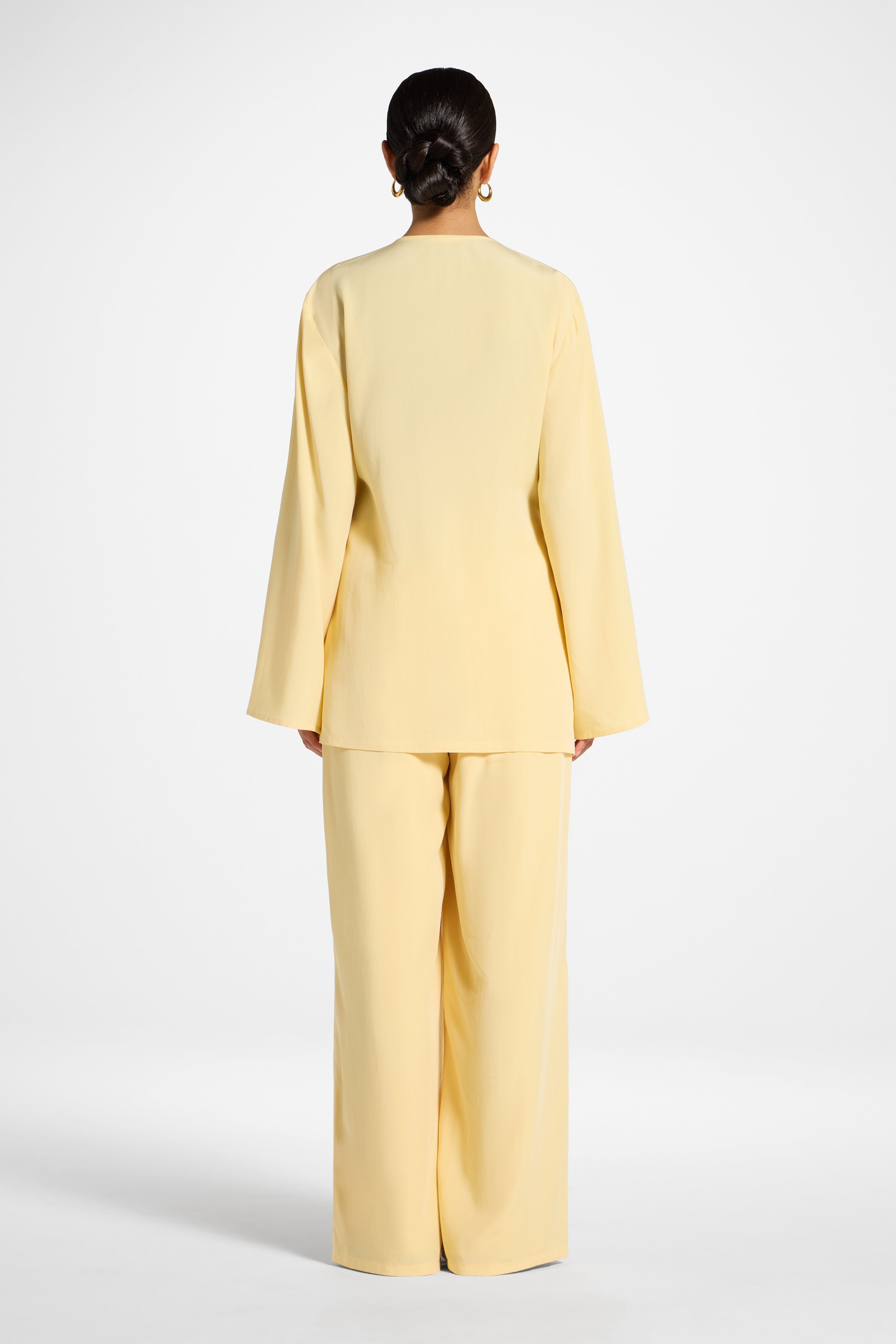 Tencel Wrap Top - Banana Abayas Veiled