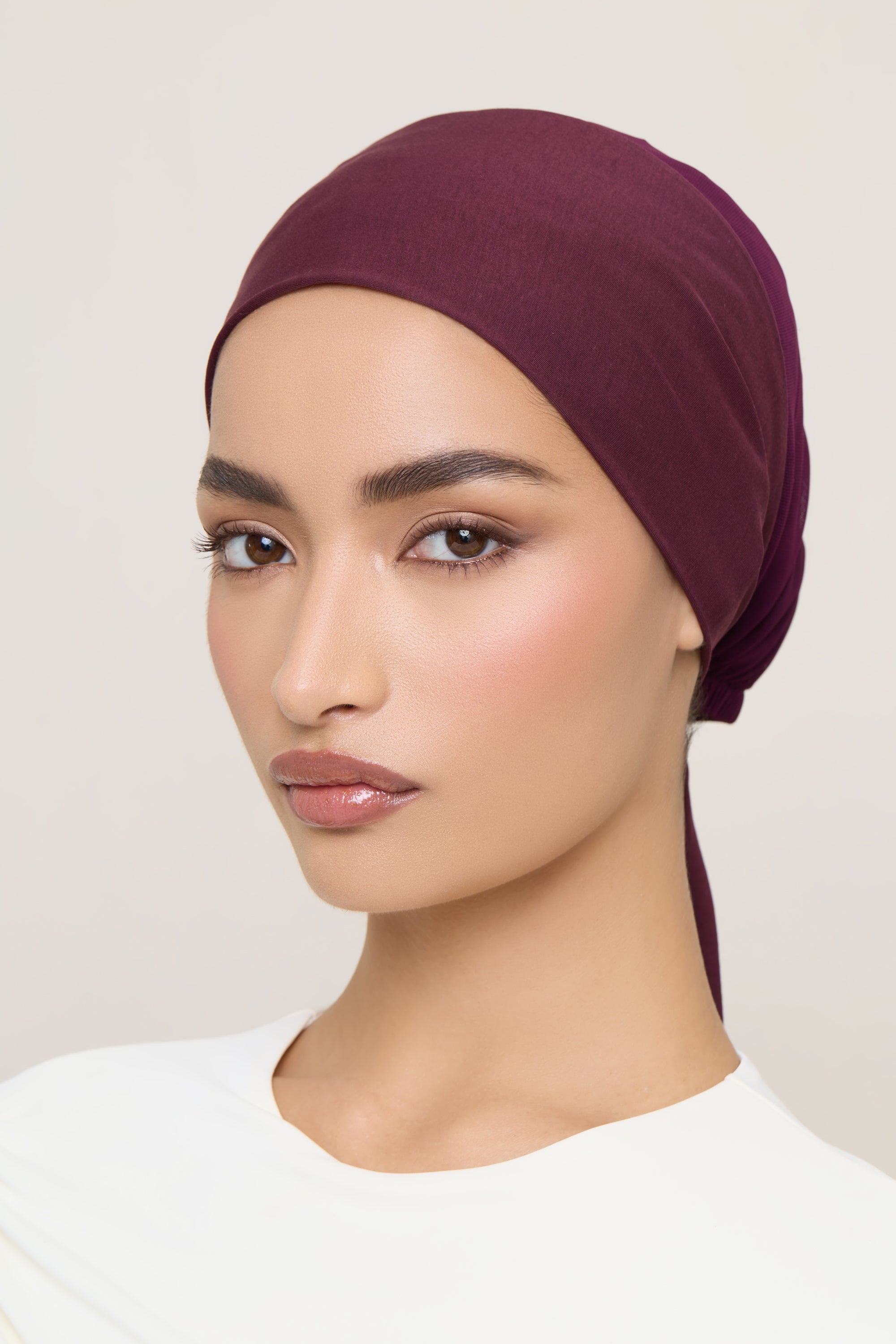 Tie Back Mesh Undercap - Fig Accessories Veiled