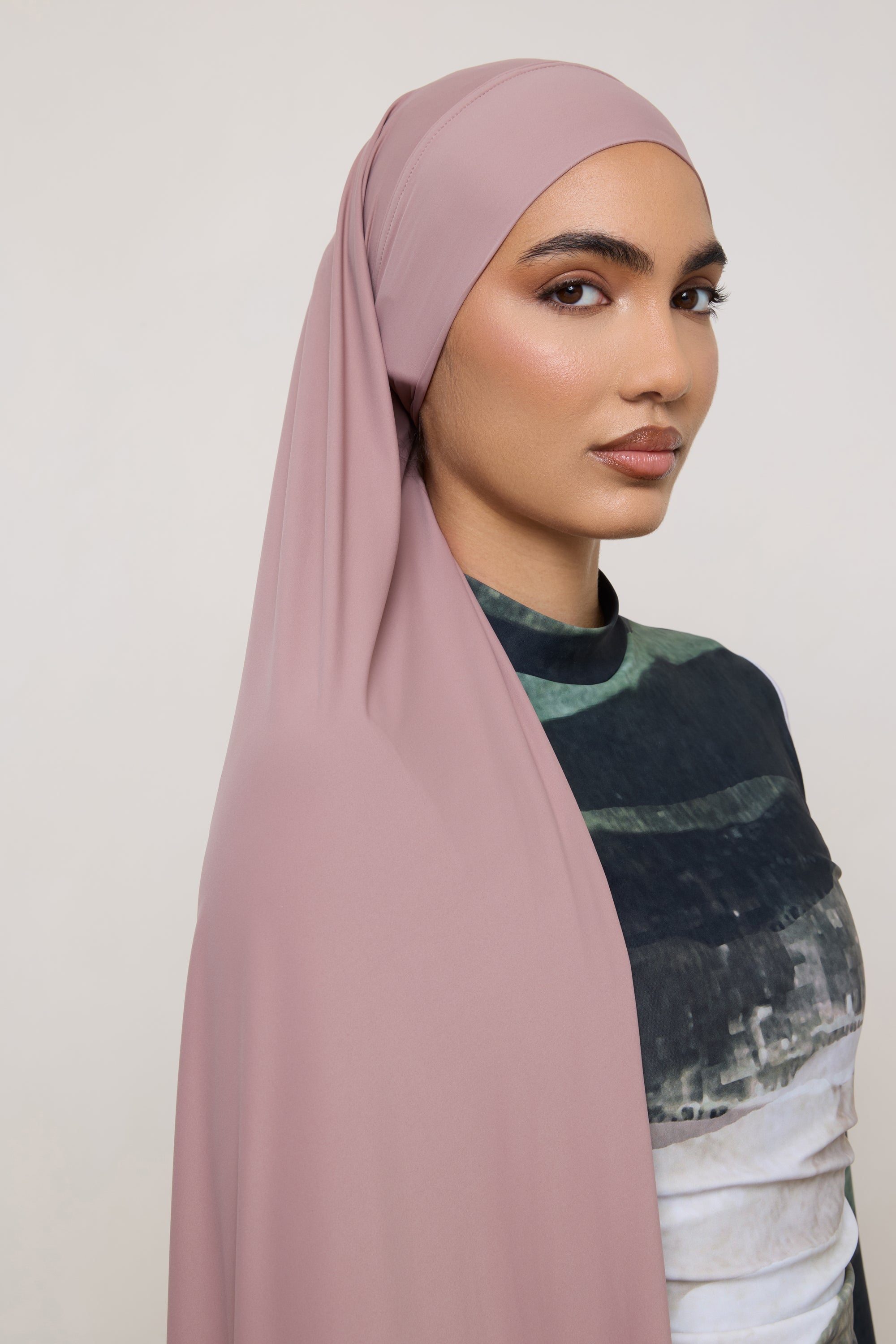 Tie Back Swim Hijab - Dusky Reef Swim Veiled