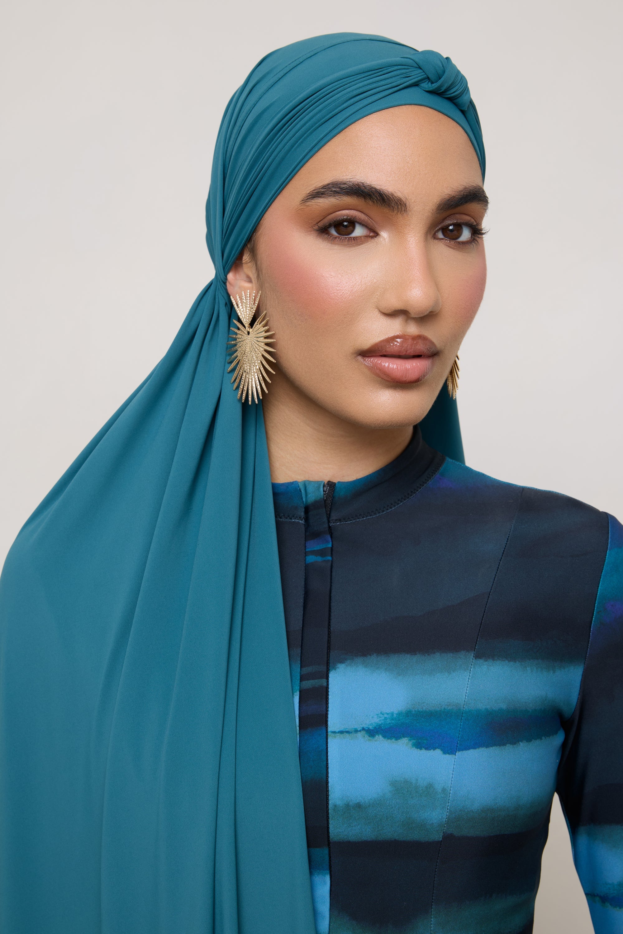 Tie Back Swim Hijab - Mediterranea Swim Veiled