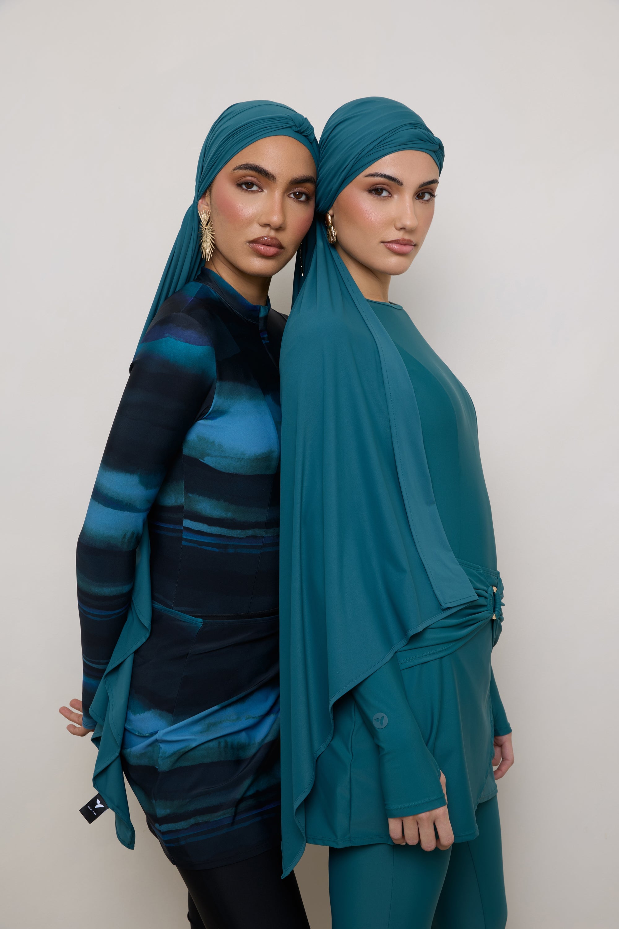 Tie Back Swim Hijab - Mediterranea Swim Veiled