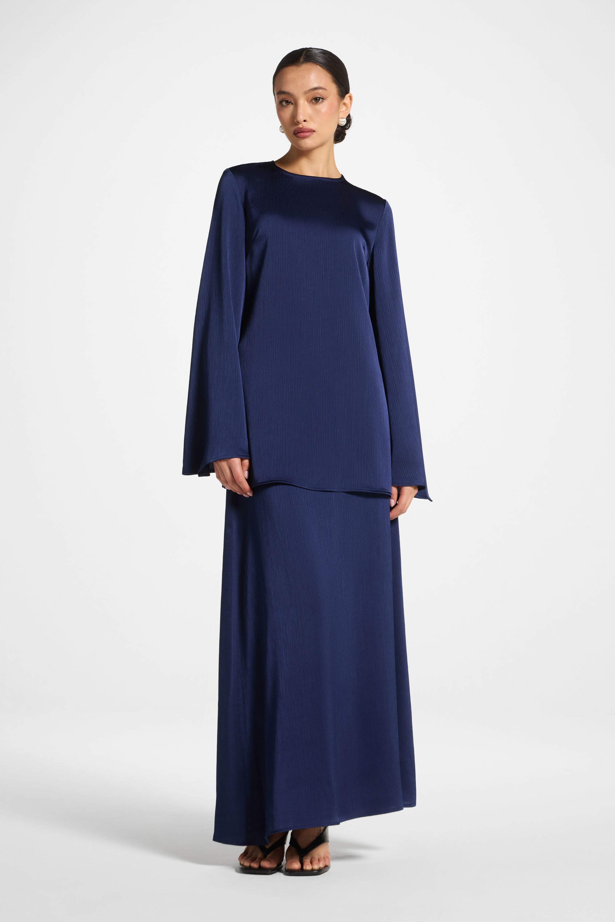 Top & Maxi Skirt Set - Twilight Abayas Veiled