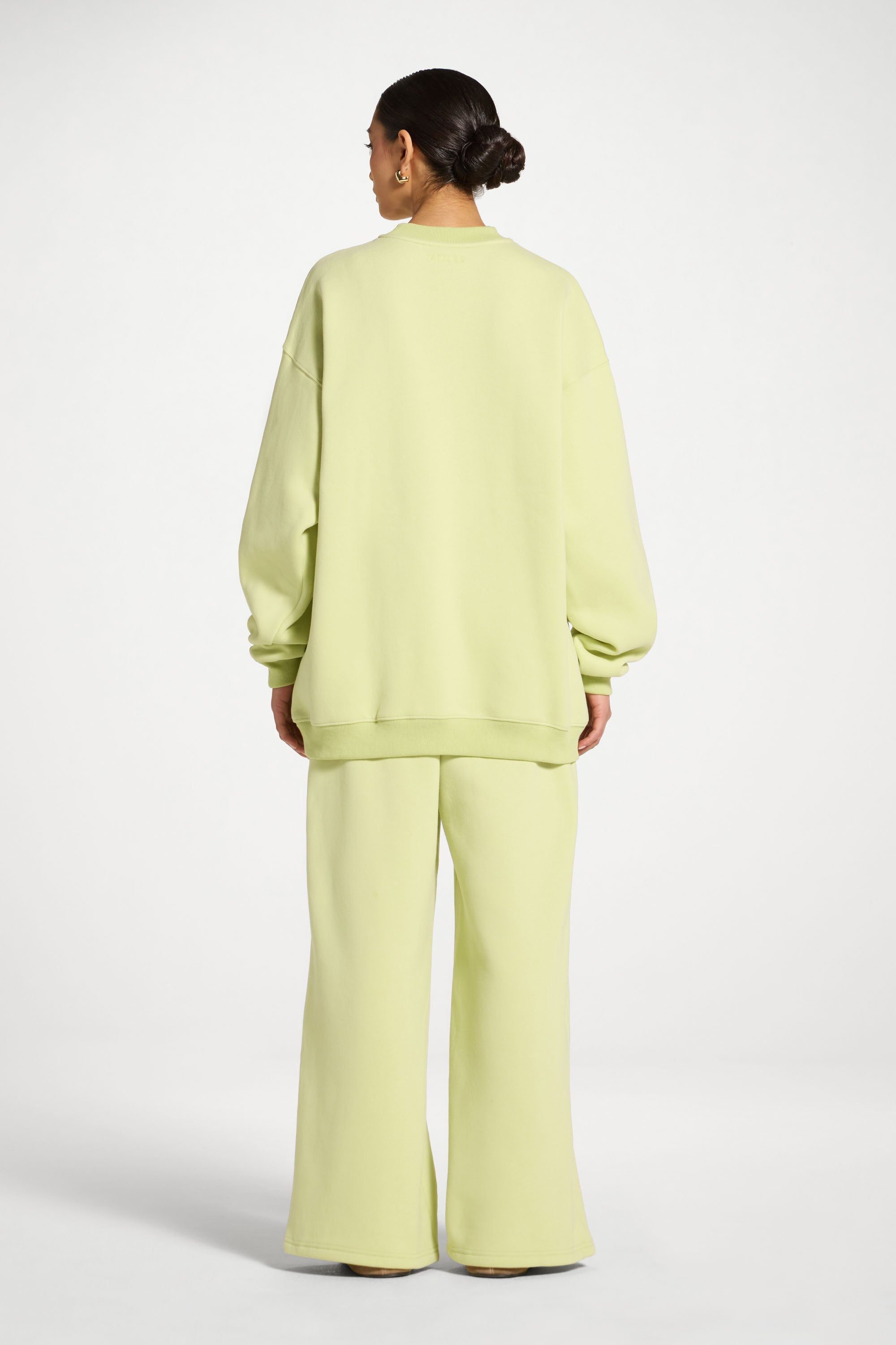 Unisex Mock Neck Sweatshirt - Limeade Abayas Veiled