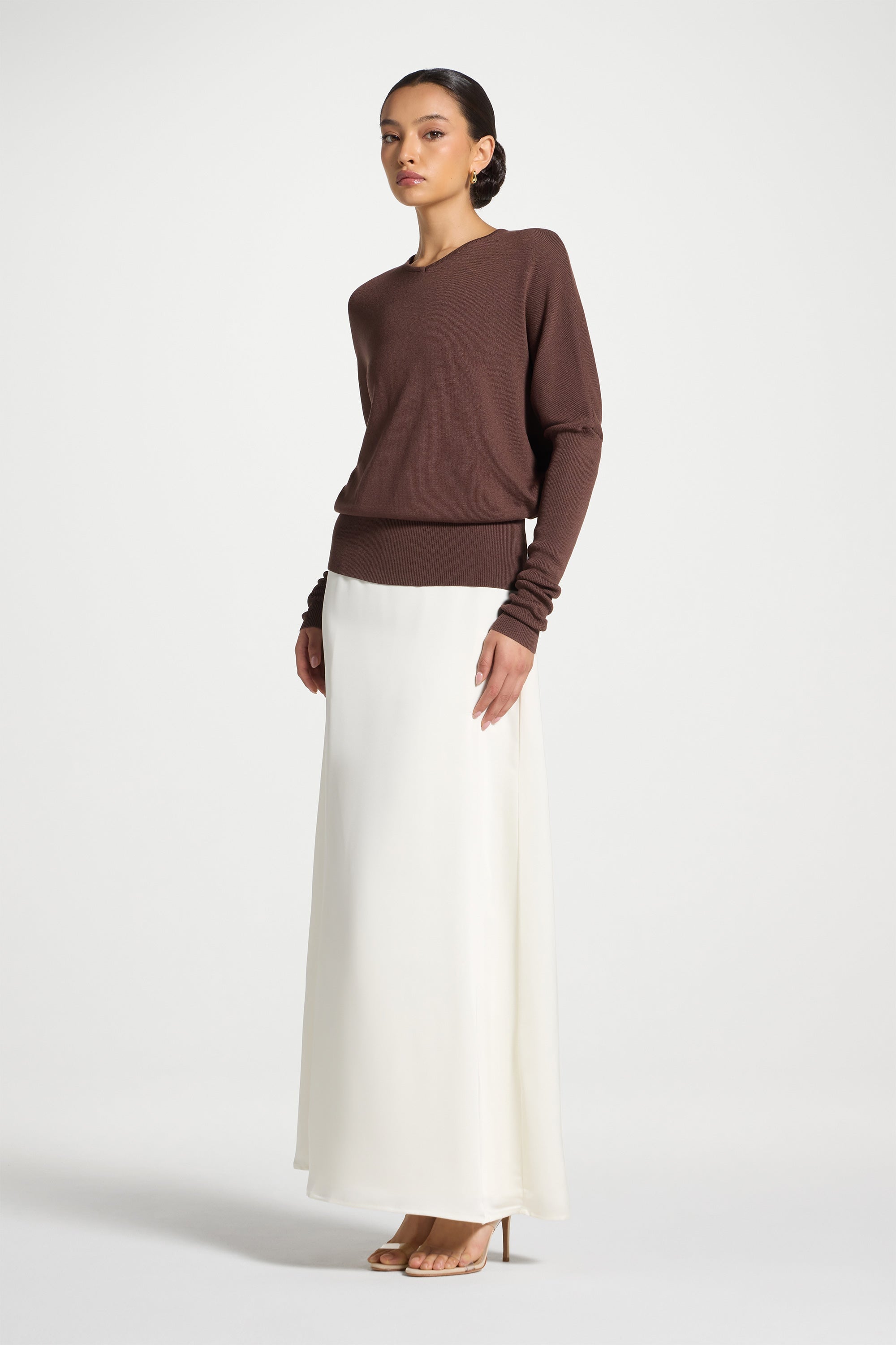 Viscose Knit Top - Qahwah Abayas Veiled