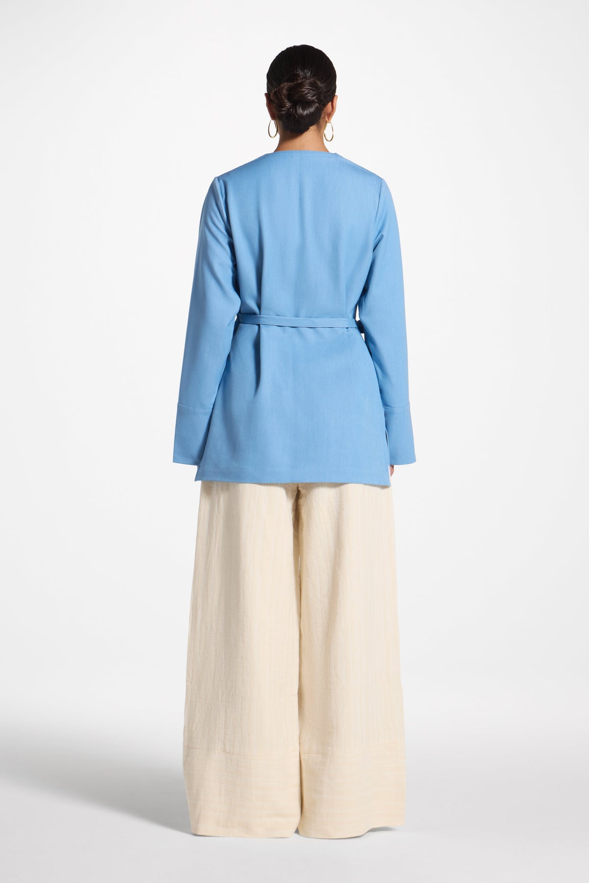 Wrap Top - Denim Abayas Veiled