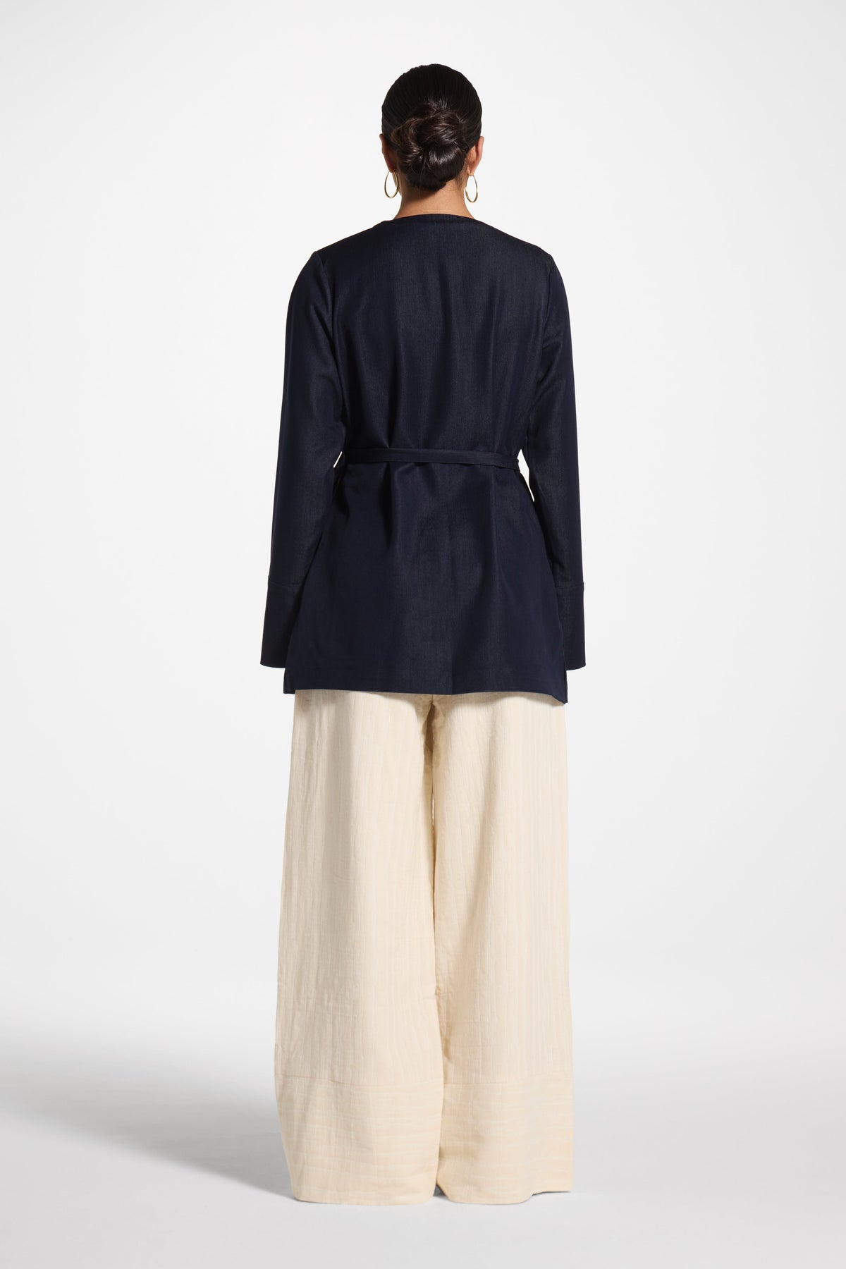 Wrap Top - Ink Abayas Veiled