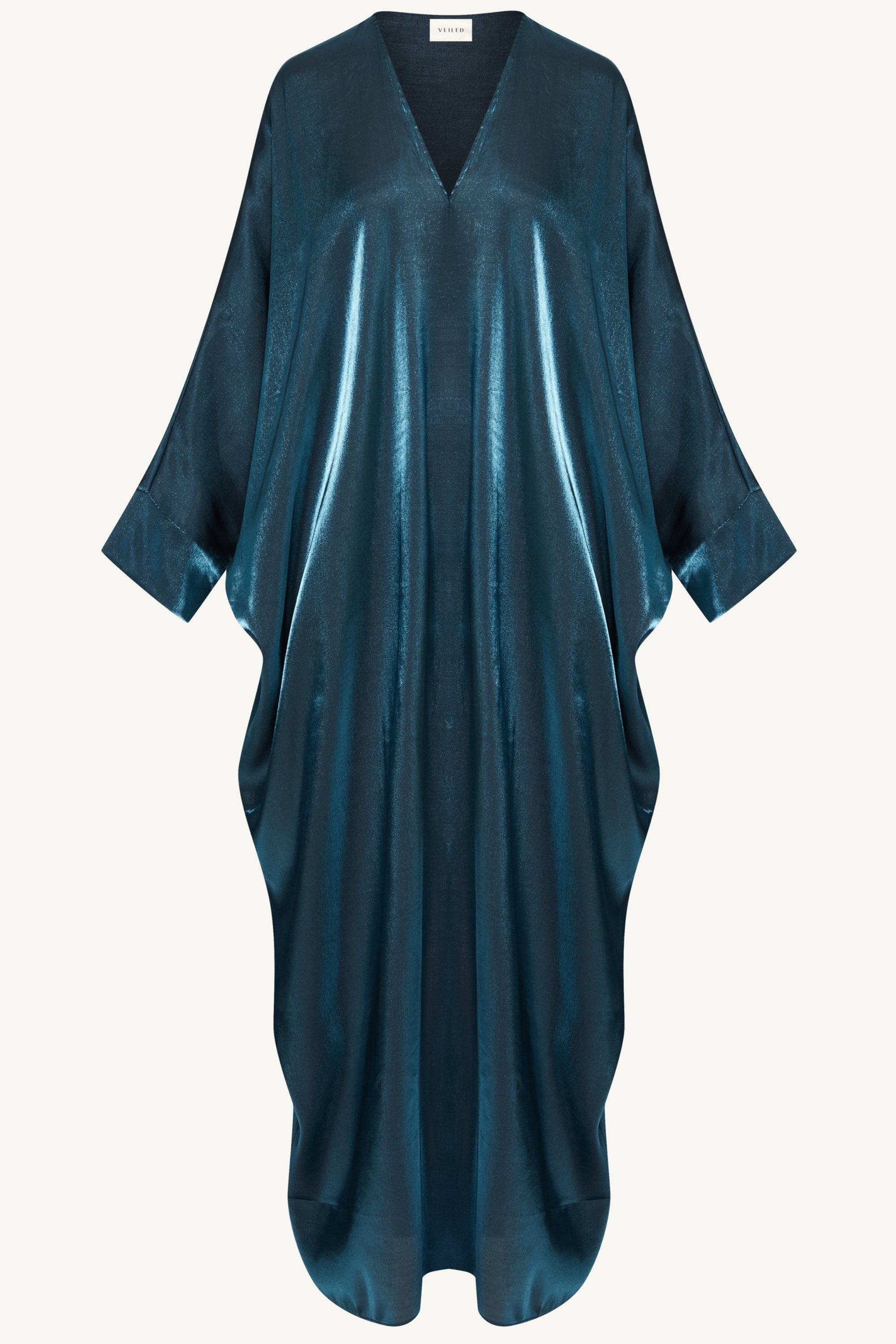 Zara Satin Open Abaya - Layl Abayas Veiled