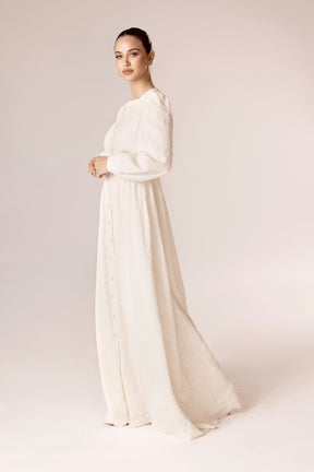 Andrea White Floral Lace Maxi Dress saigonodysseyhotel 